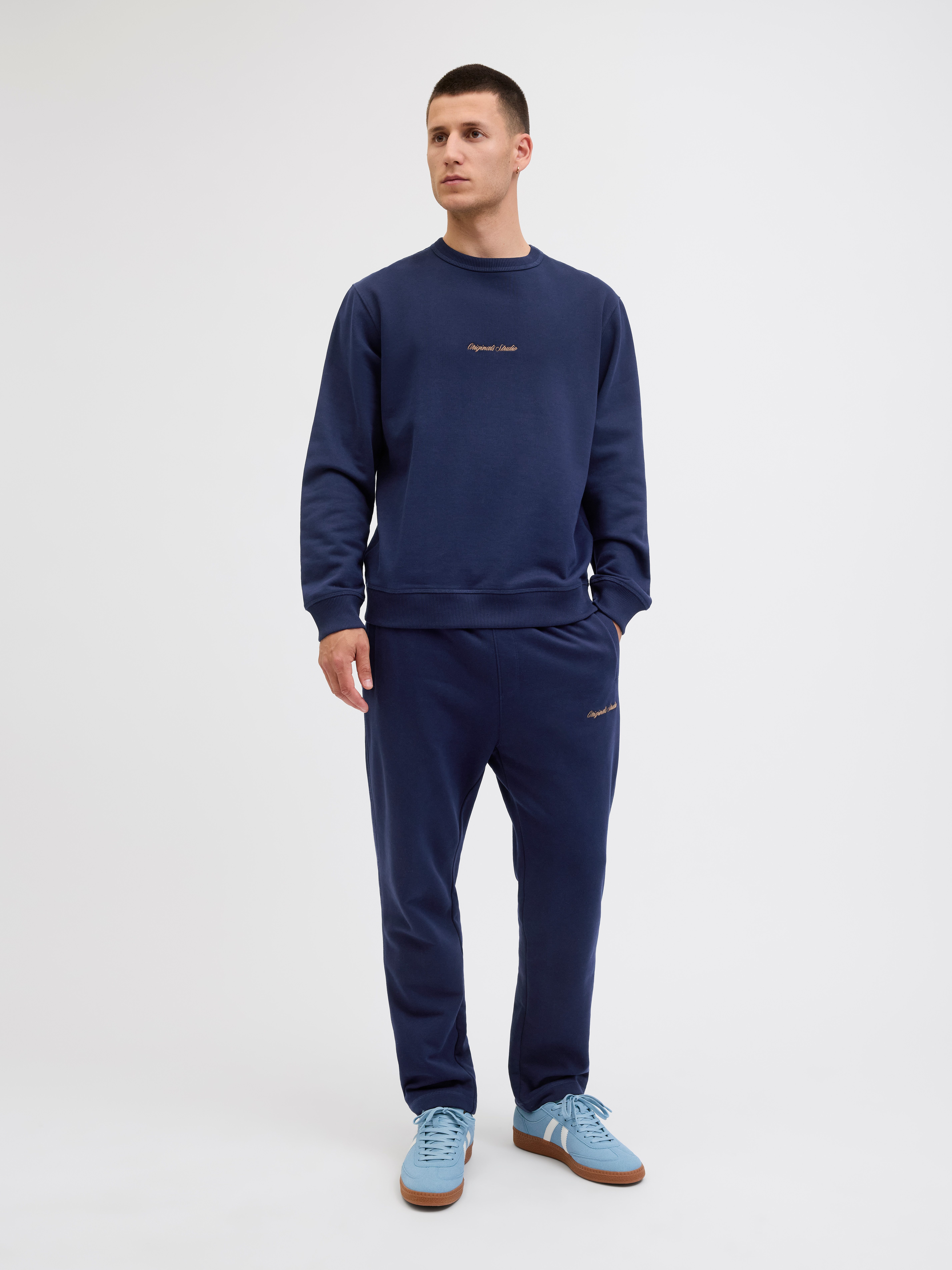 Jack & Jones Sweatshirt JORNORREBRO EMB SWEAT CREW NOOS