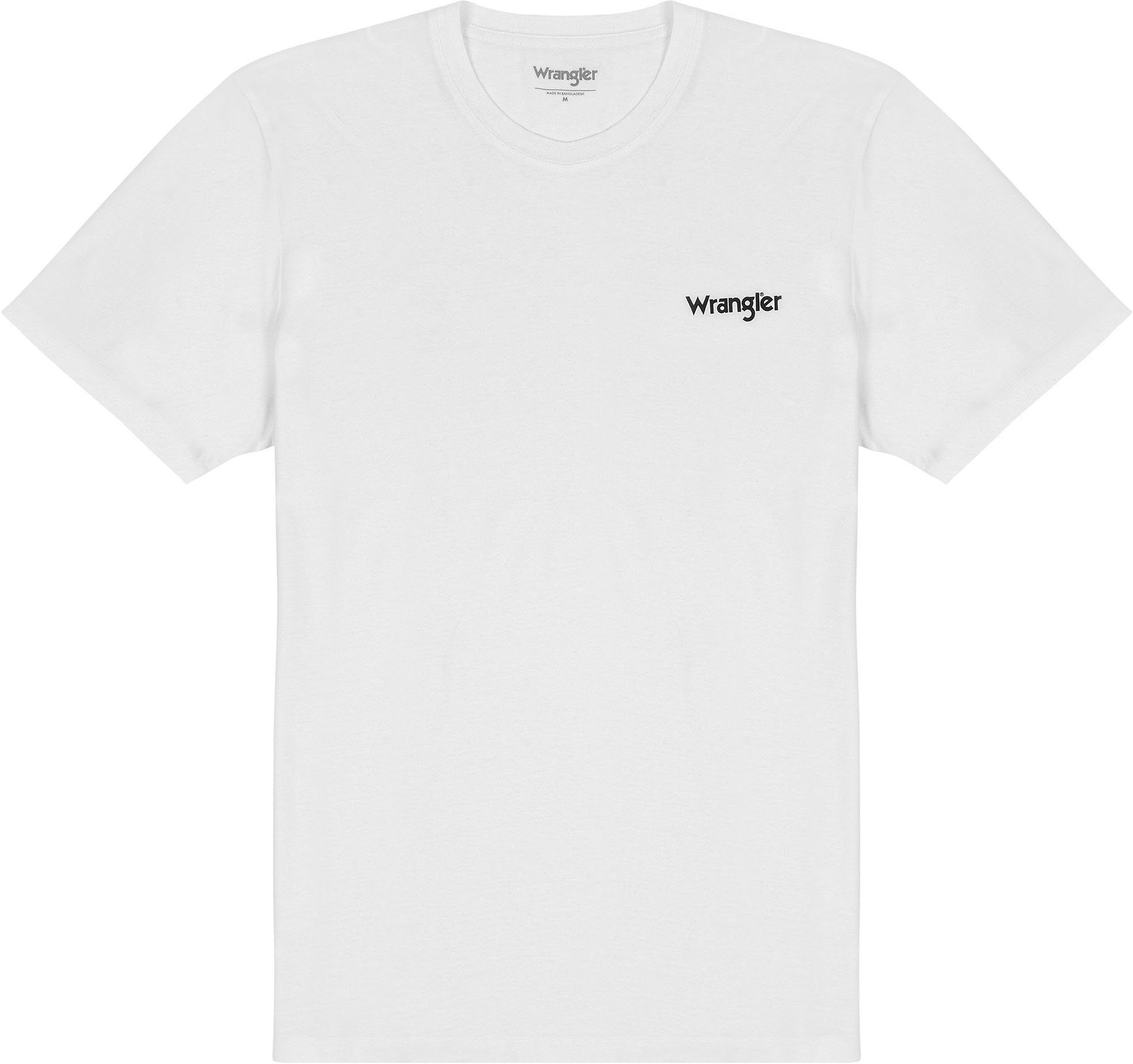 Wrangler T-shirt Sign Off (2-delig, Set van 2)