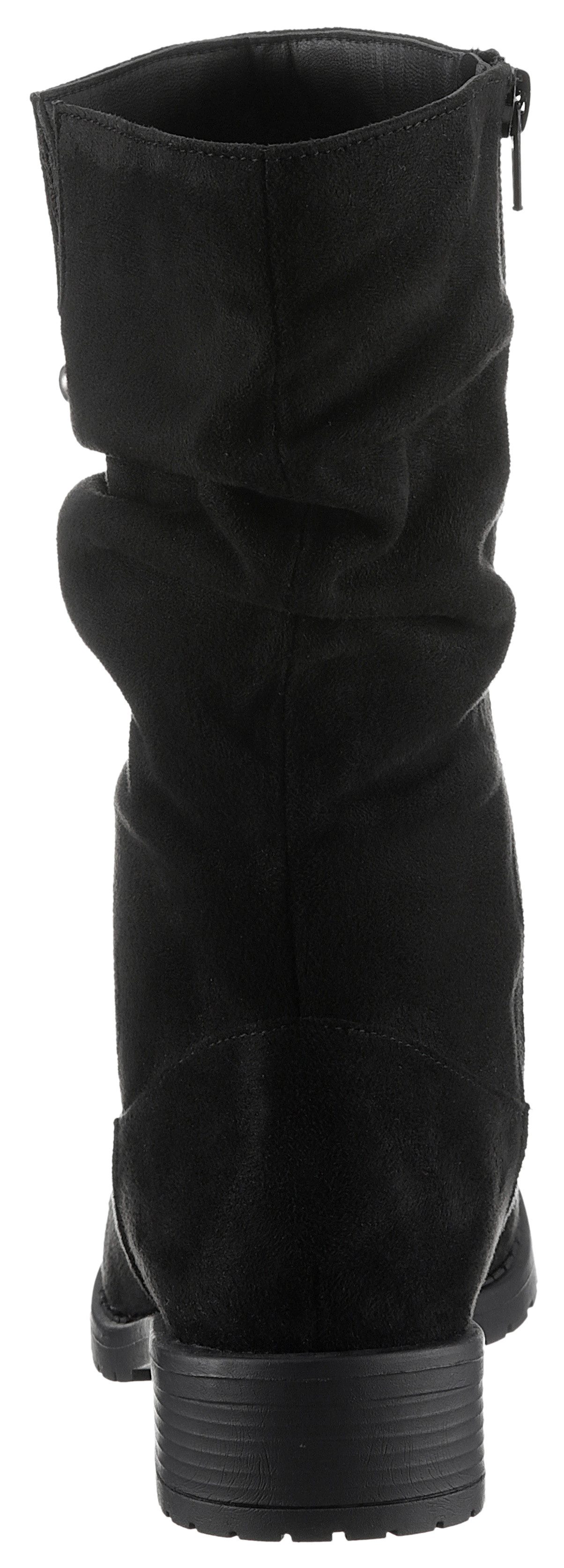 Aniston SHOES Laarzen enkellaars met slouchy schacht - nieuwe collectie, in comfortabele vorm