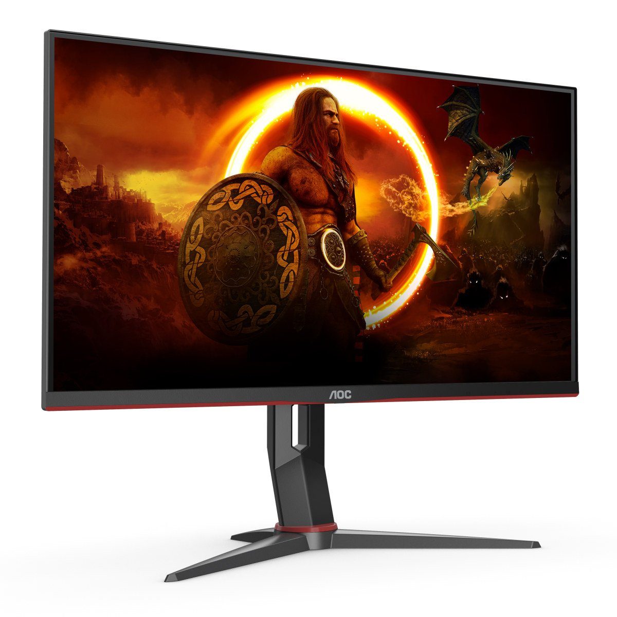 AOC Gaming-monitor U28G2XU2/BK, 71,1 cm / 28", 4K Ultra HD
