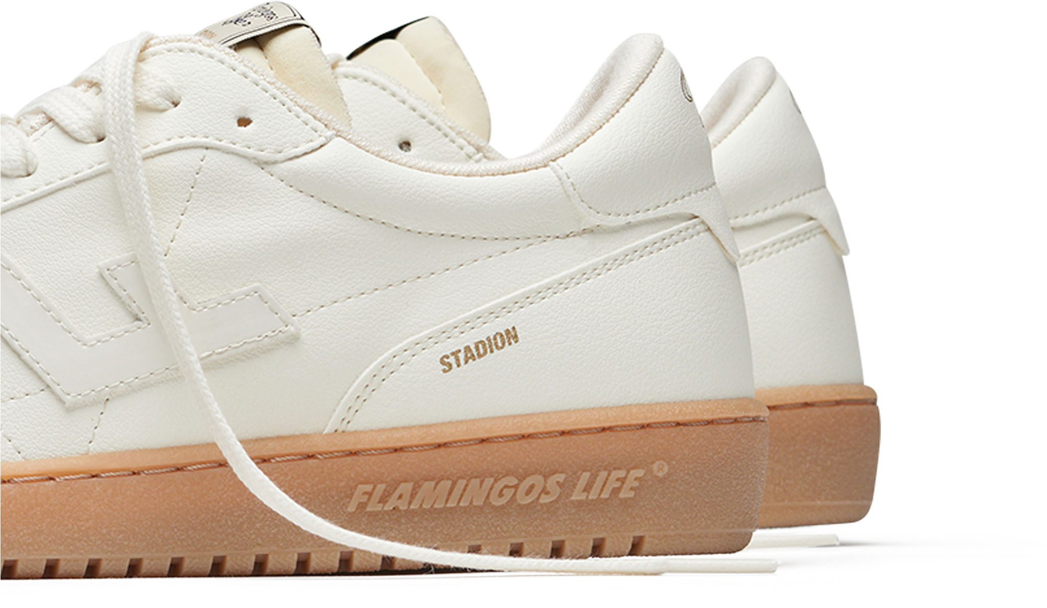 MUSTANG Sneakers STADION vegan sneakers, bovenmateriaal van 68% maïsrestanten