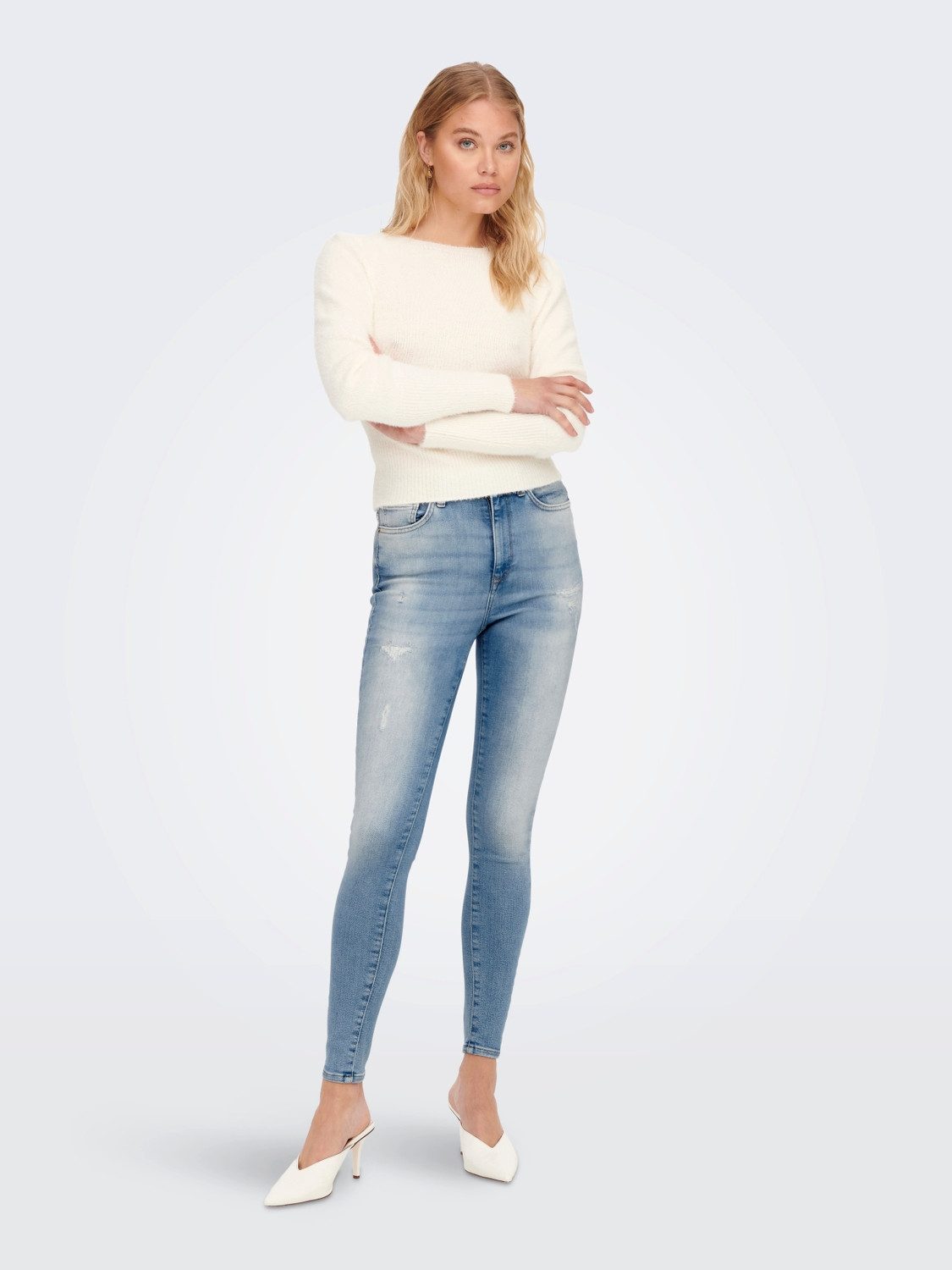 Only Skinny fit jeans ONLMILA HW SK ANK JEANS REA437