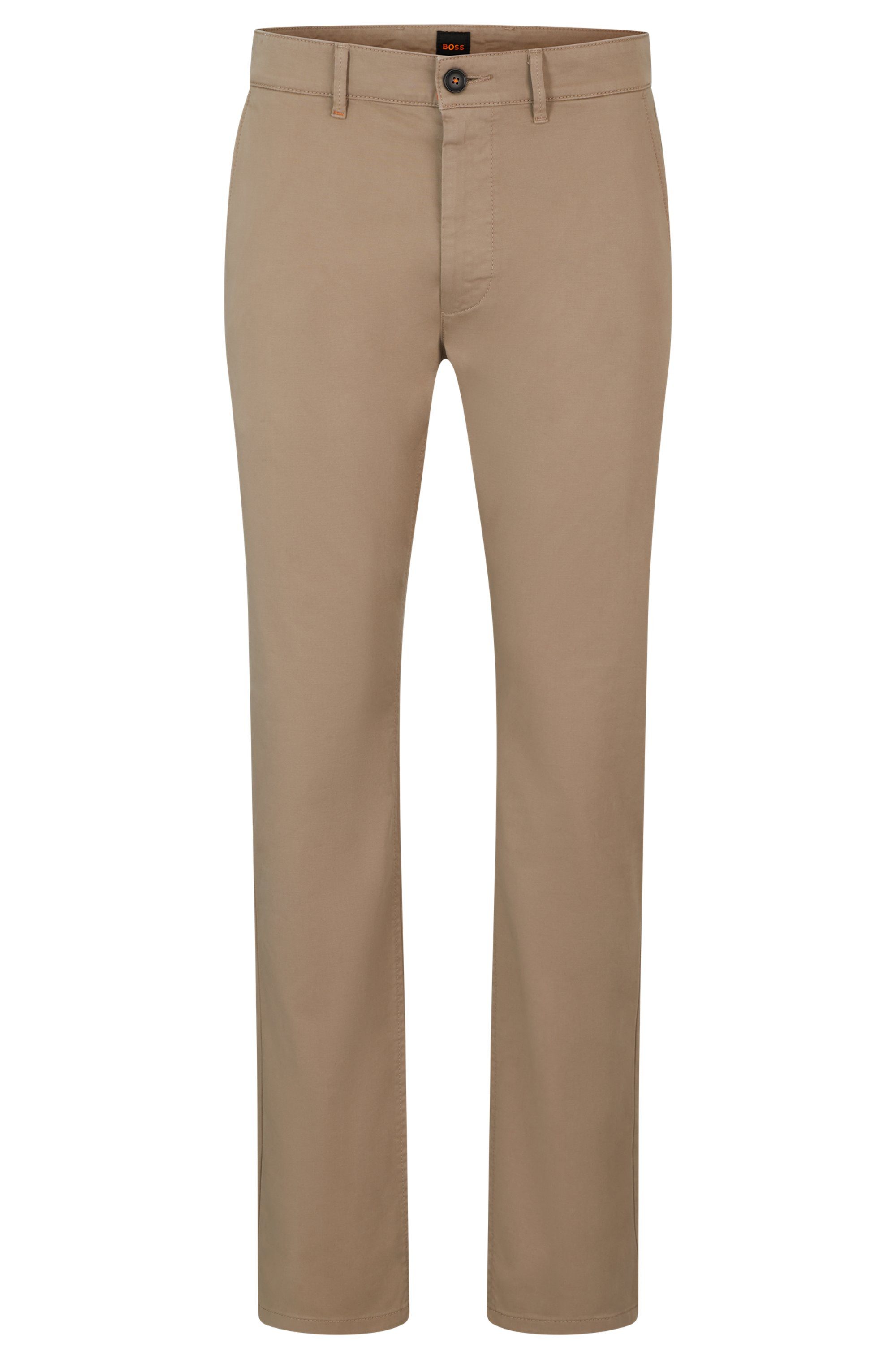 Boss Orange Chino slim met achterzakken heren chino's maat 30 bruin