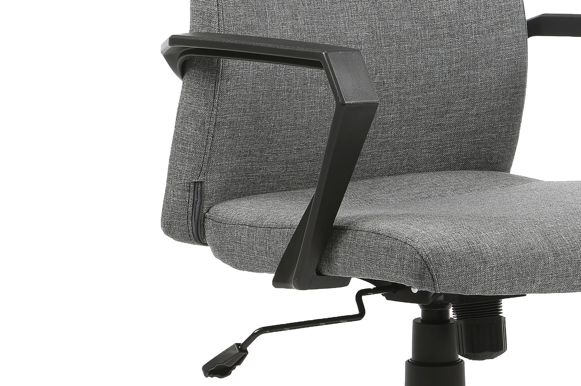 byLIVING Bureaustoel Edgy met moderne geweven bekleding in twee kleuren, comfortabel, met schommelmechanisme