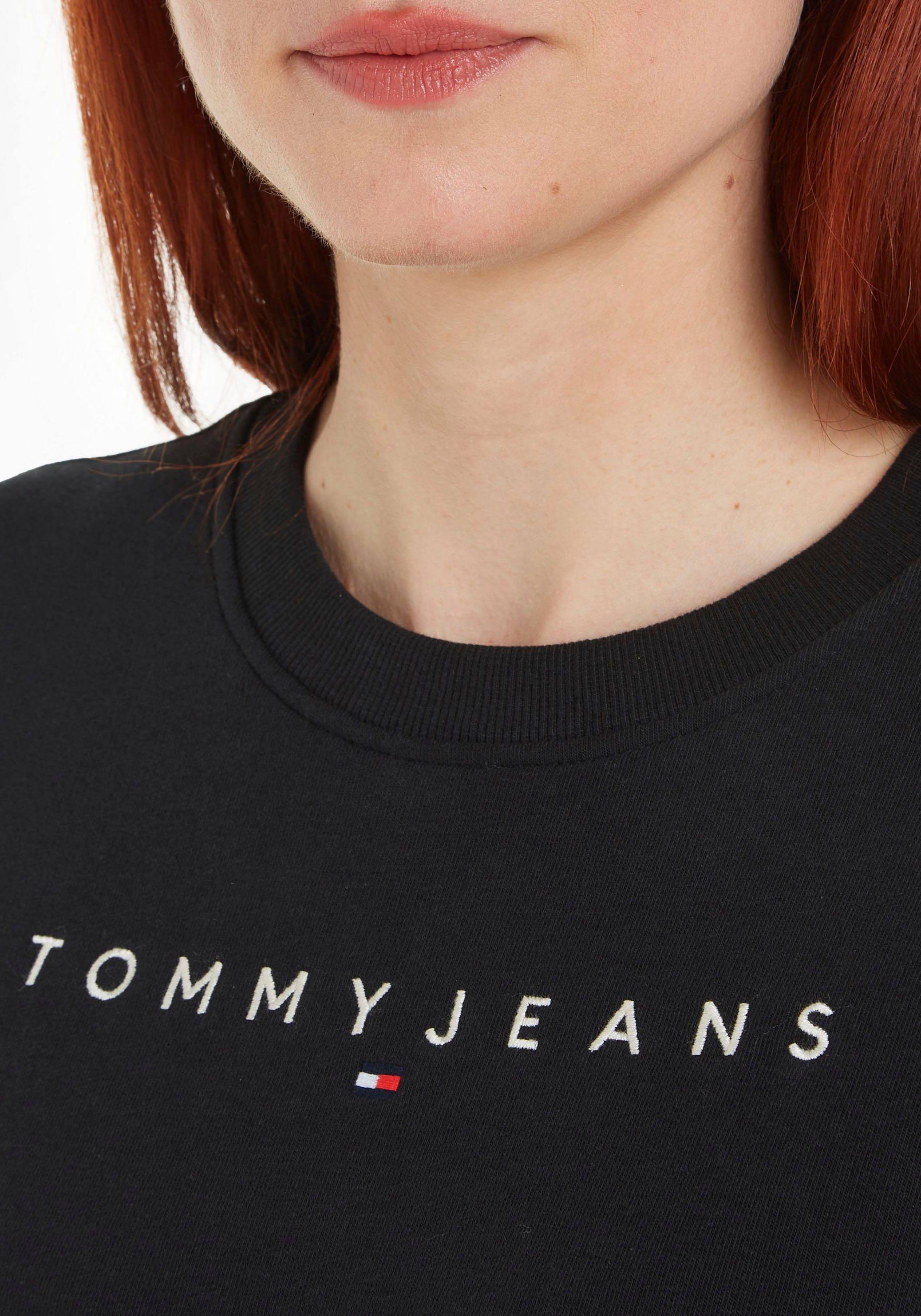 Tommy Jeans Curve Sweatshirt TJW REG LINEAR CREW EXT