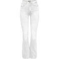 only high-waist jeans onlpaola life hw flared dnm wit