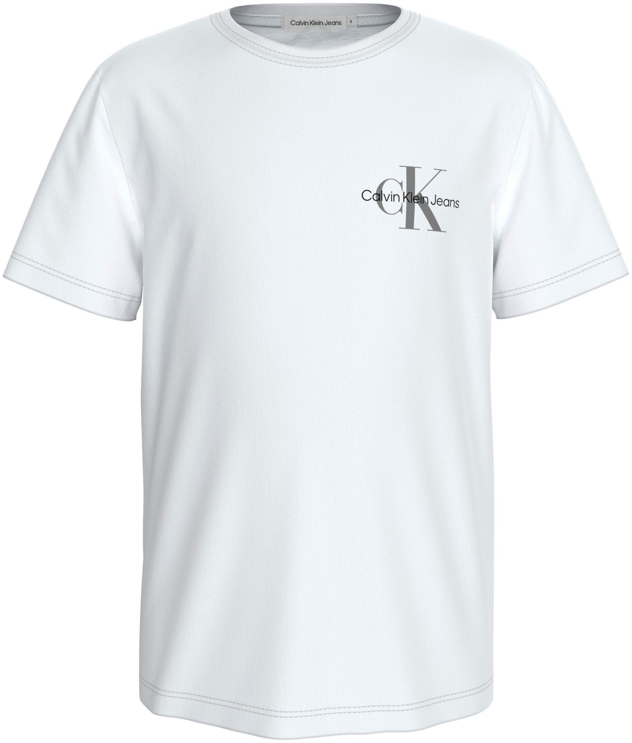 Calvin Klein T-shirt CHEST MONOGRAM T-SHIRT voor kinderen tot 16 jaar