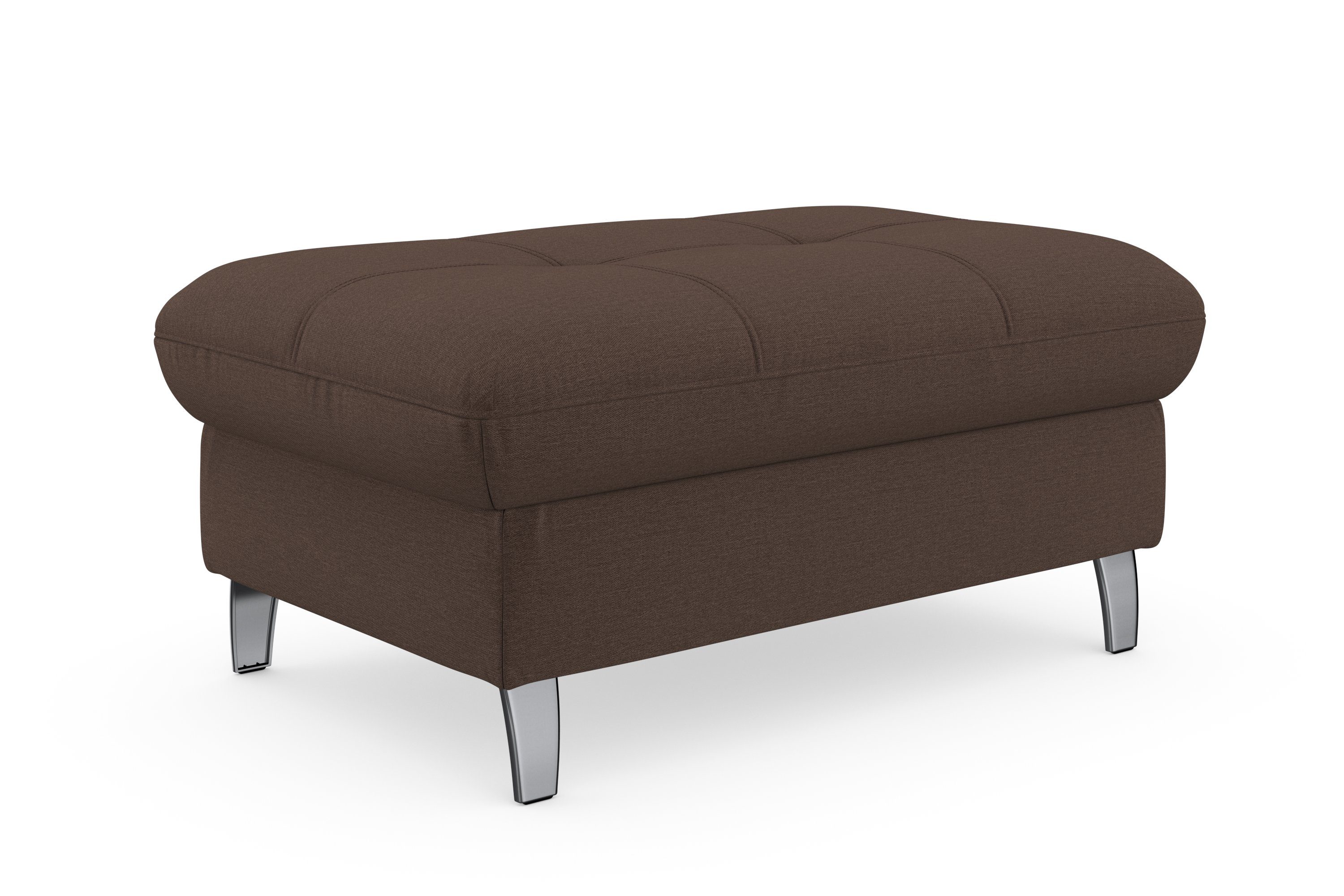 sit&more Hocker met bergruimte Maggiore met bergruimte en moderne metalen poten