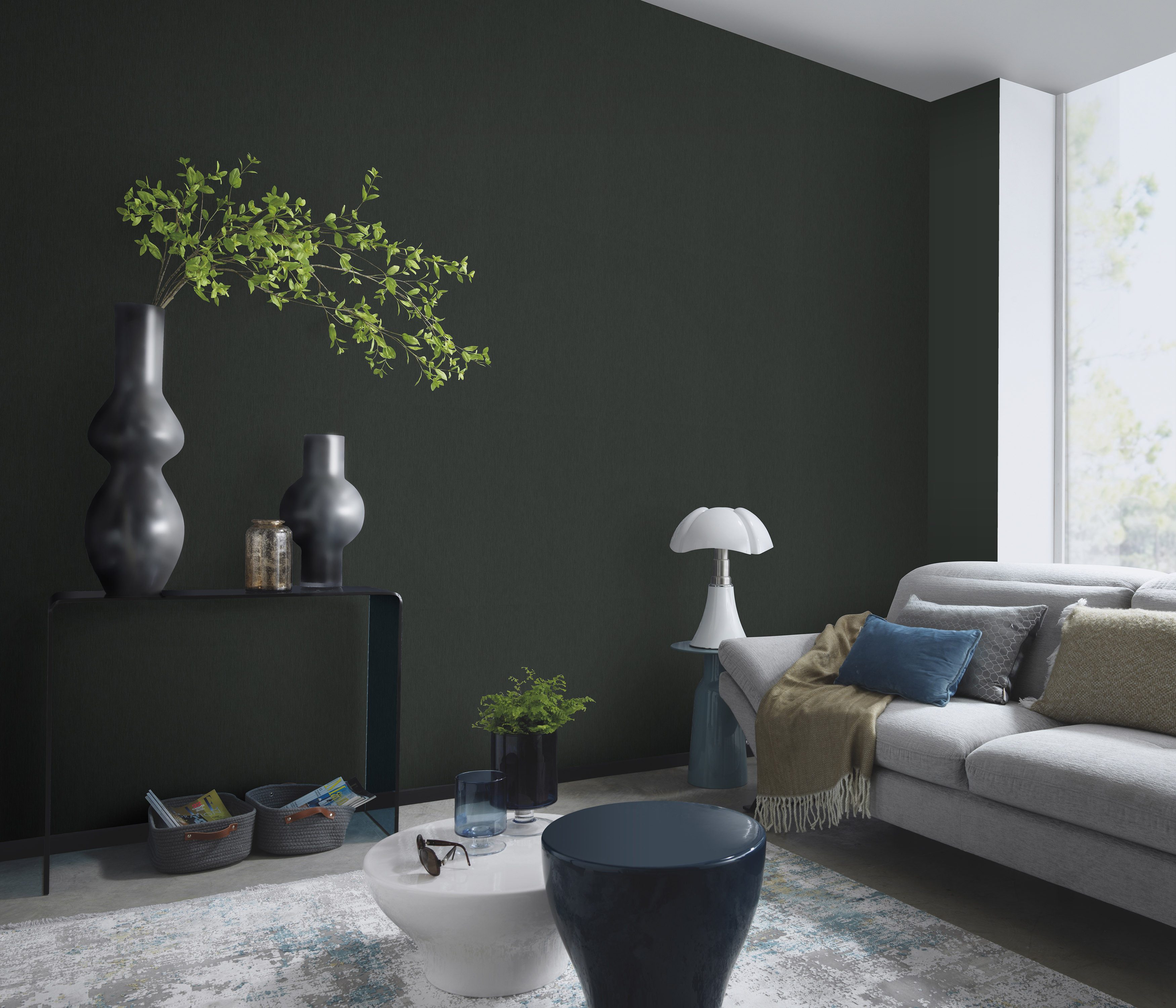 Erismann Vliesbehang CELESTE - trendy unistructuur (1 stuk)