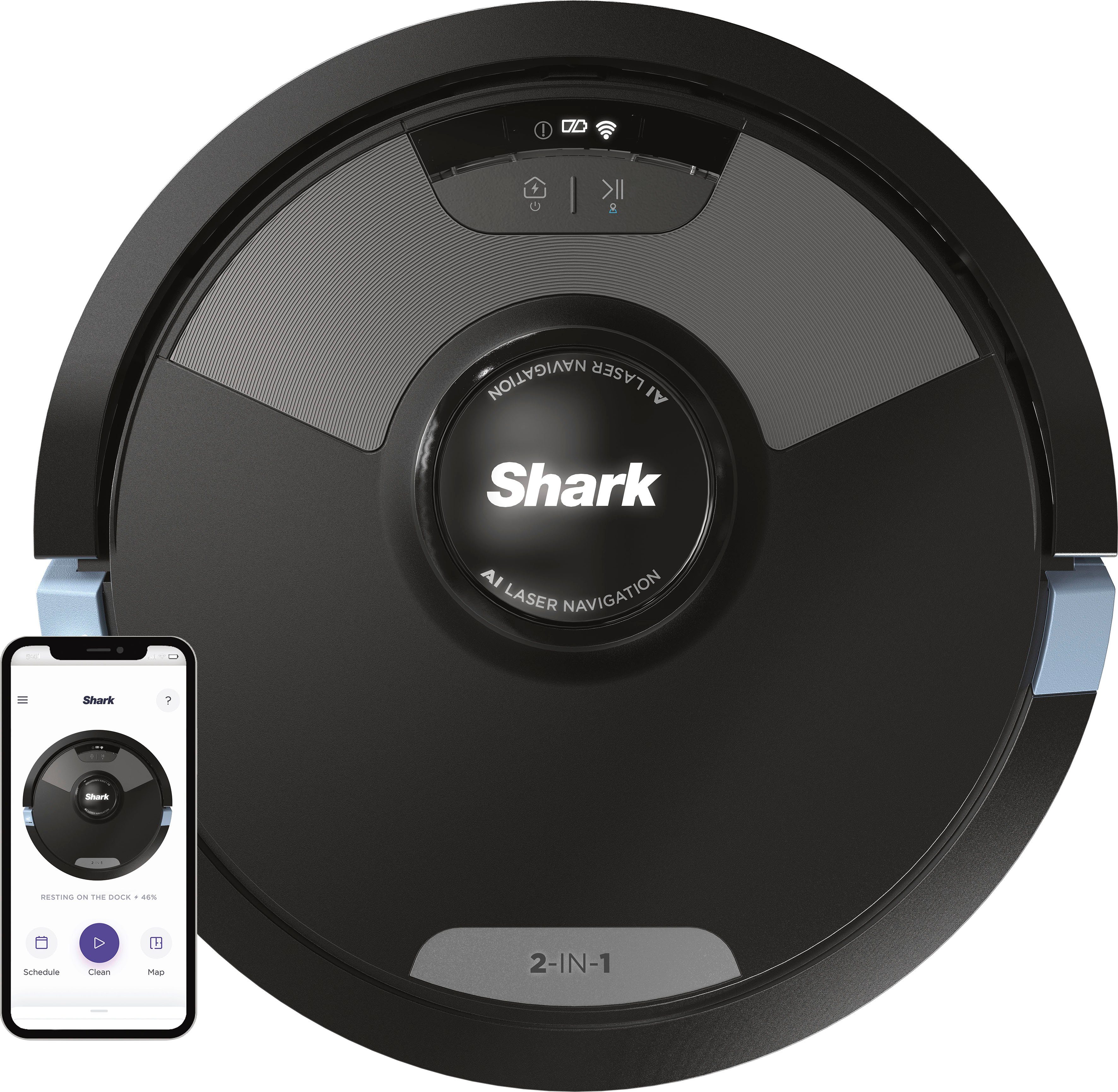 Shark Robotstofzuiger AI ultra 2-in-1 robotstofzuiger [RV2600WDEU]