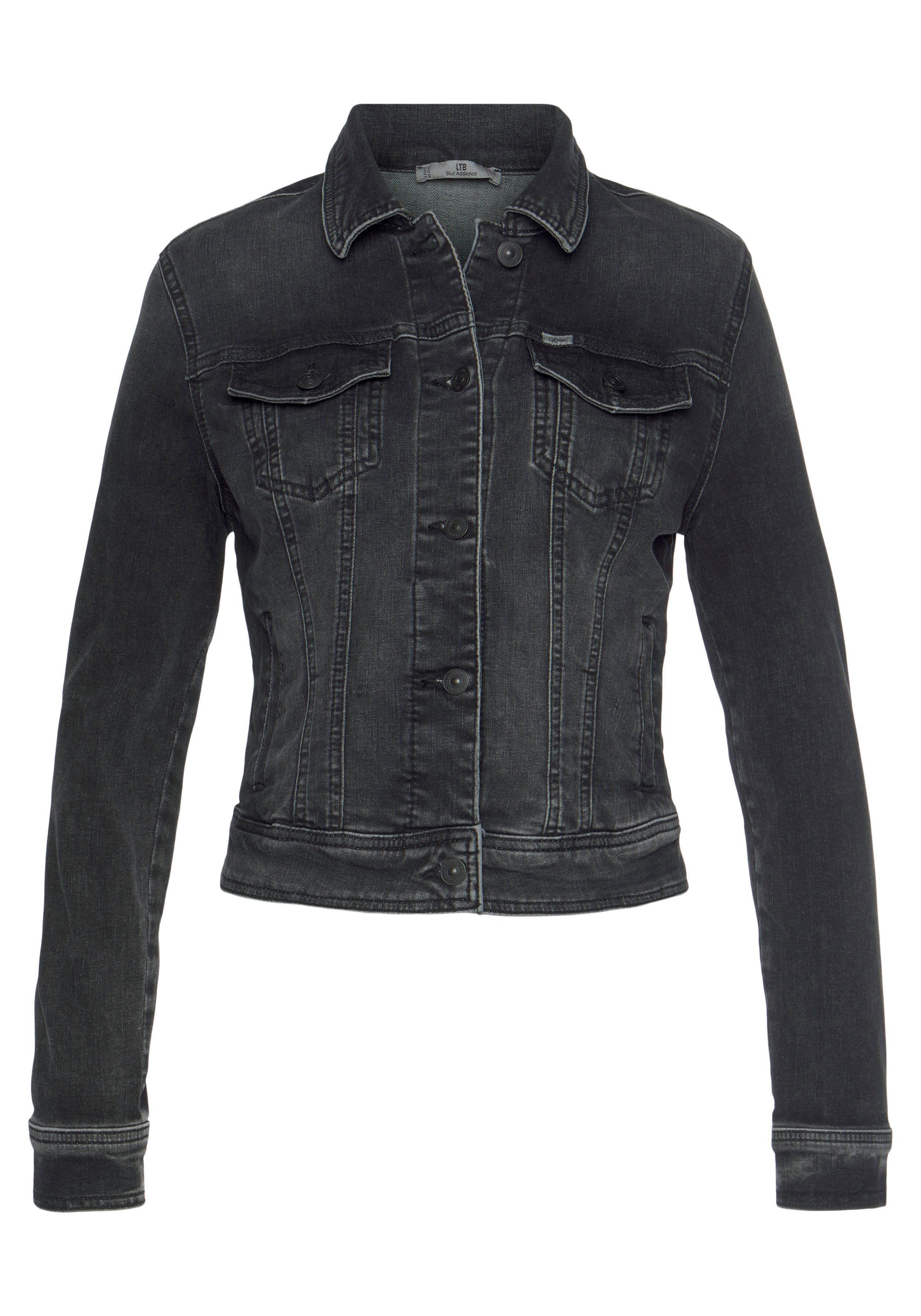 ltb jeansblazer destin zwart