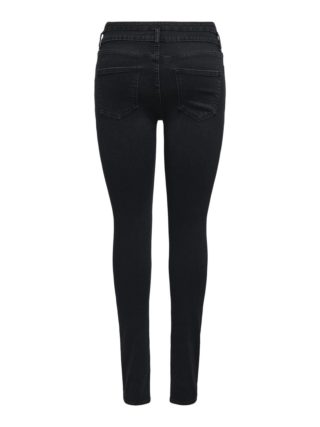 Only Skinny fit jeans ONLBLUSH MID SK DB WAIST DNM TAI BOX X