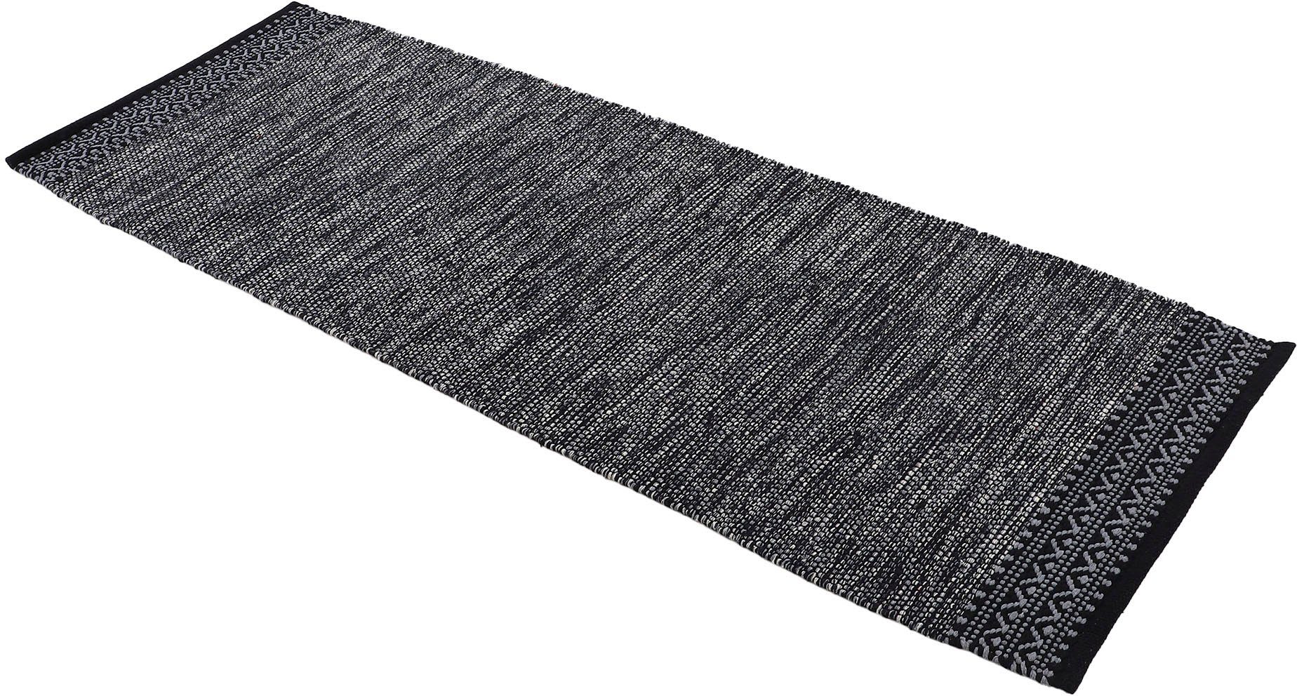 carpetfine Loper Kelim Mia Katoenen tweezijdig te gebruiken kleed