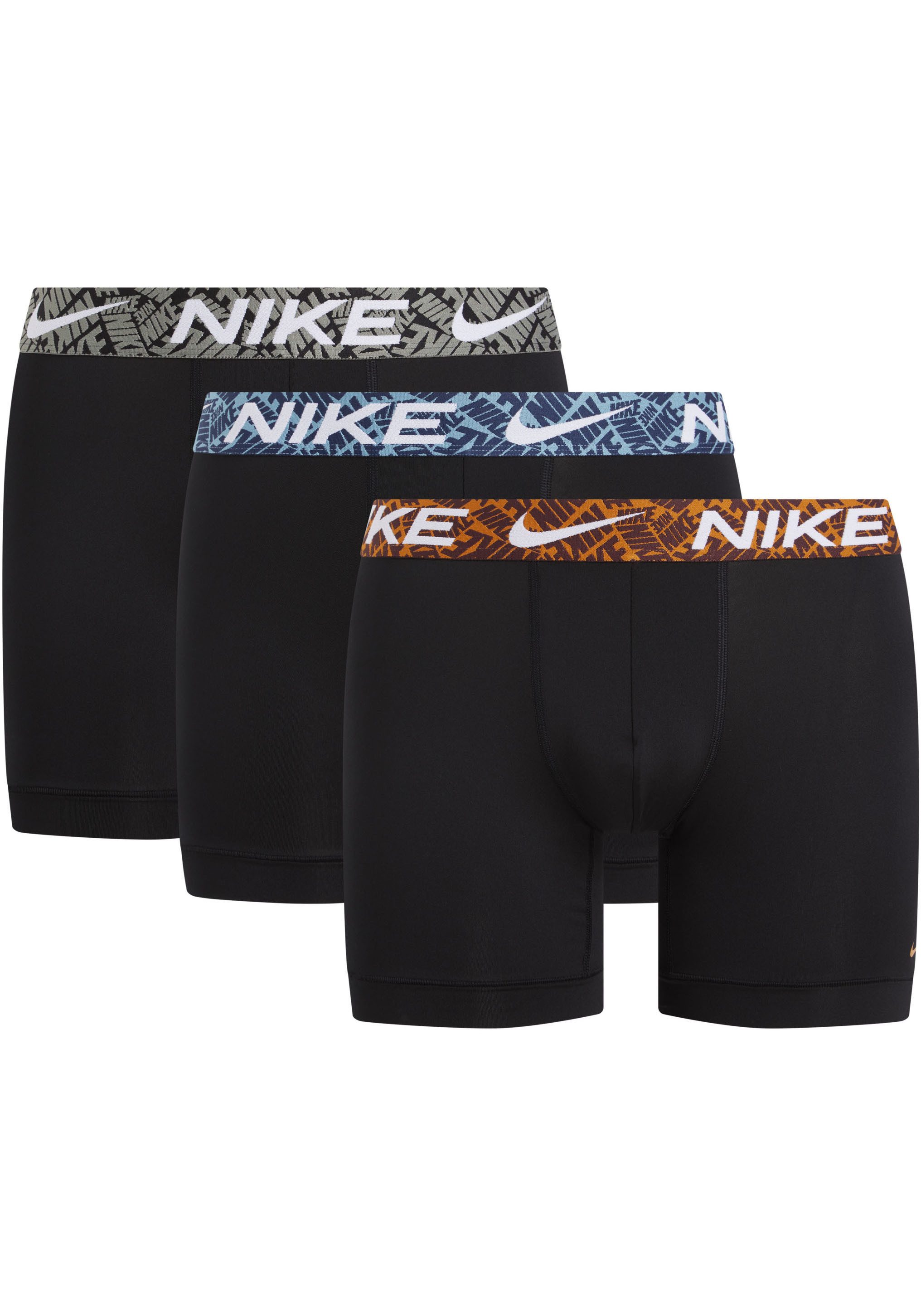 NIKE Underwear Boxershort BOXER BRIEF 3PK met nike logo-elastische band (3 stuks)