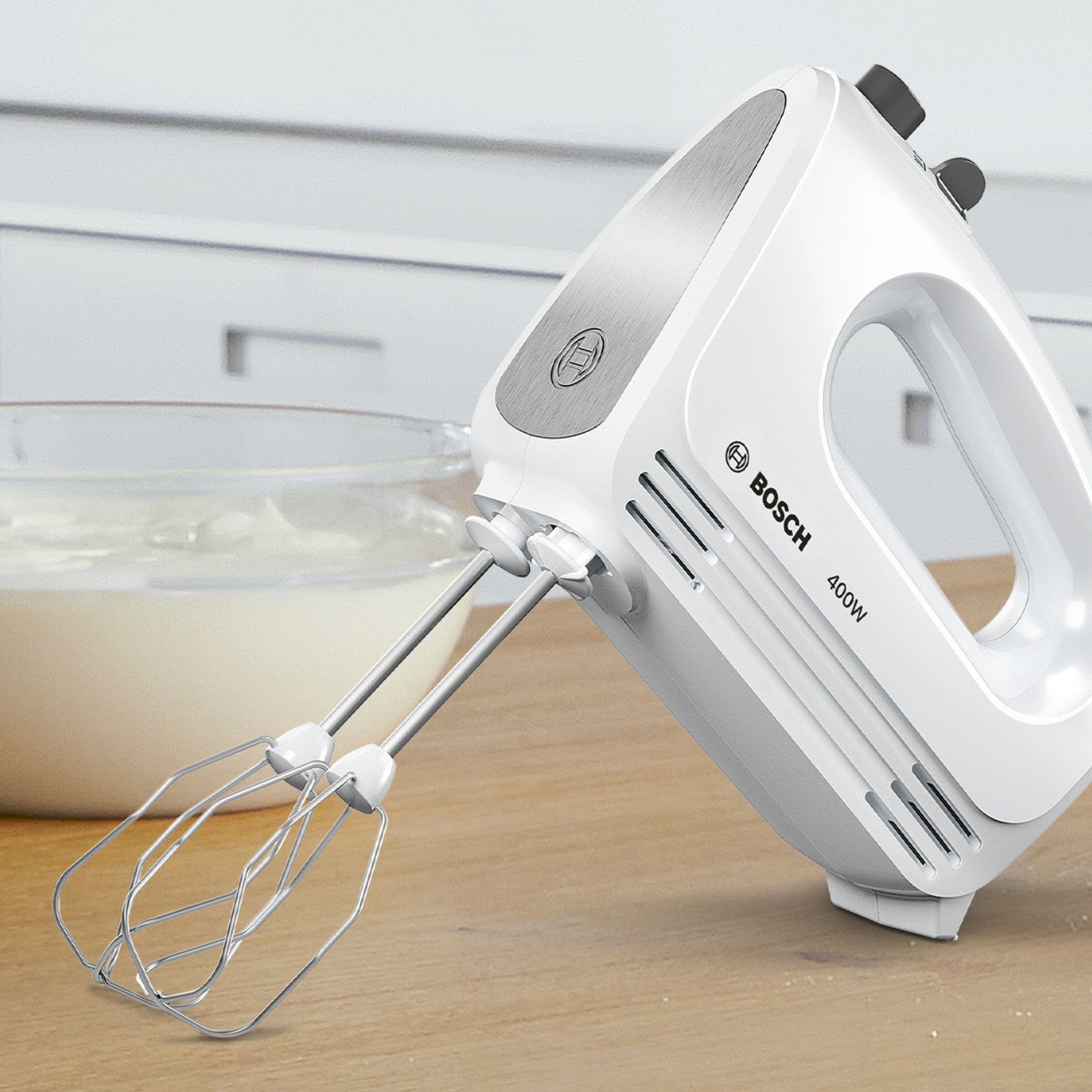 BOSCH Handmixer CleverMixx MFQ24200 Uitzetknop, lichtgewicht behuizing, Made in Europe