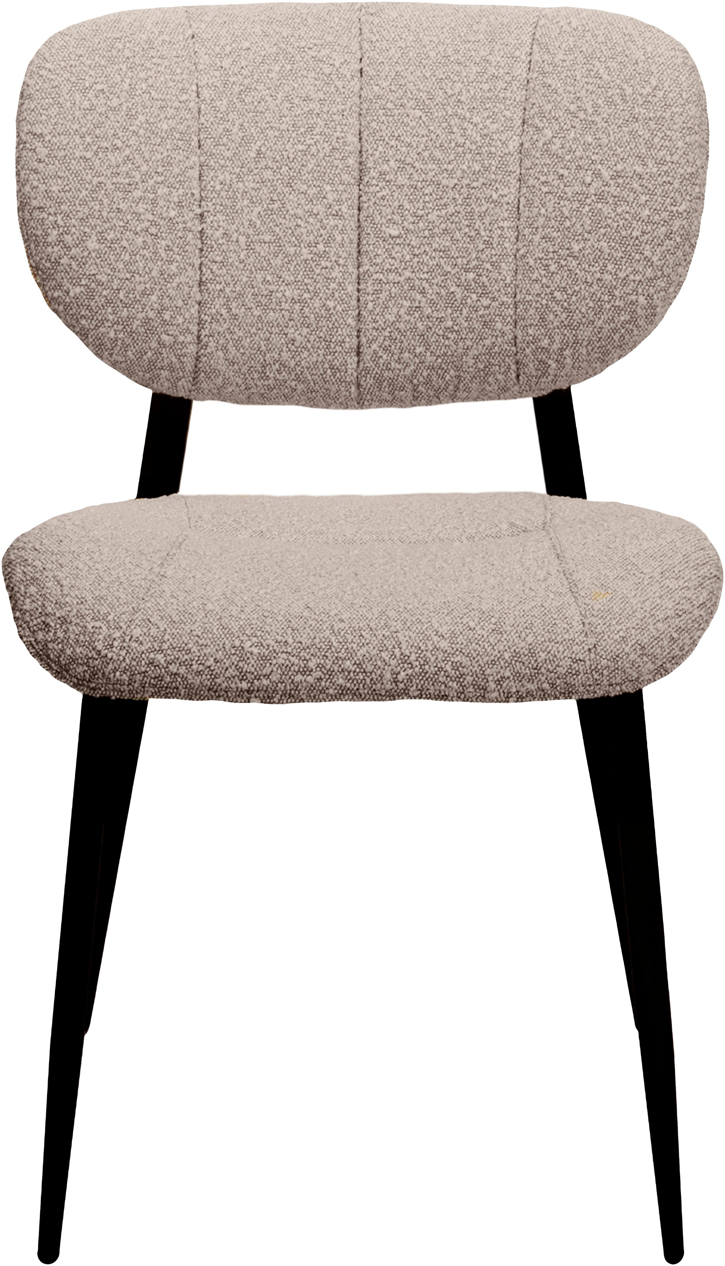 OMG Design Eetkamerstoel JOE moderne bouclé bekleding, comfortabel gepolsterd, keukenstoel