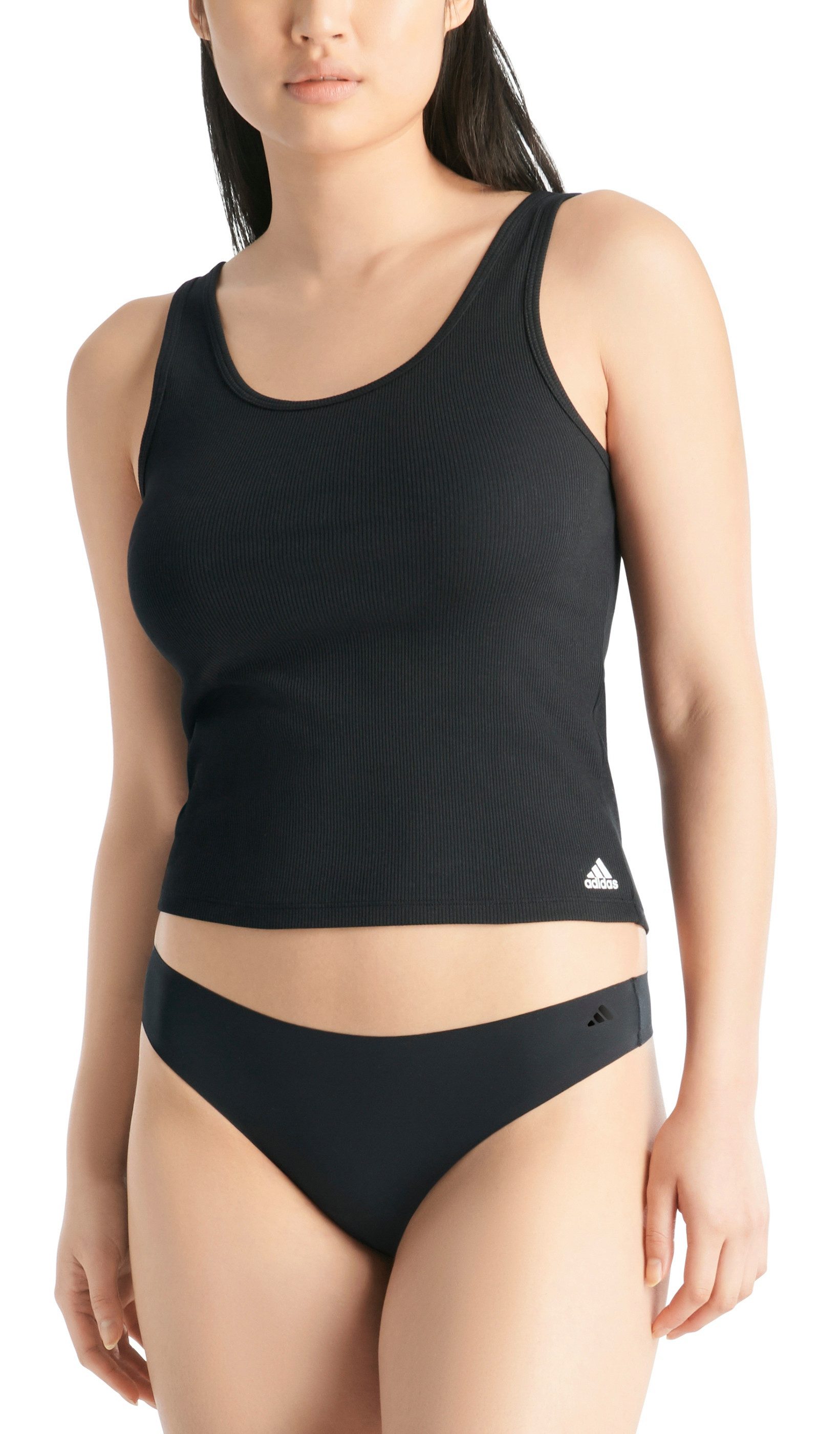 adidas Sportswear Tanga Active Light Flex elastische band, multipack, single jersey-kwaliteit, comfortabel (Set van 3)