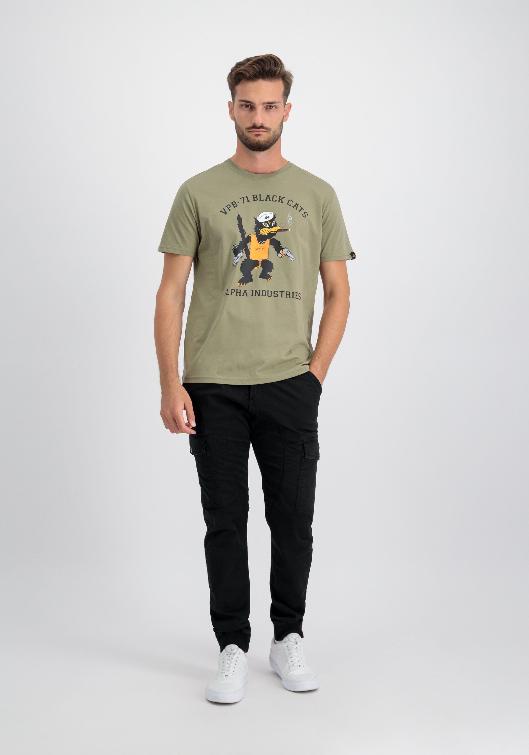 Alpha Industries T-shirt Men T-Shirts PB Squadron T