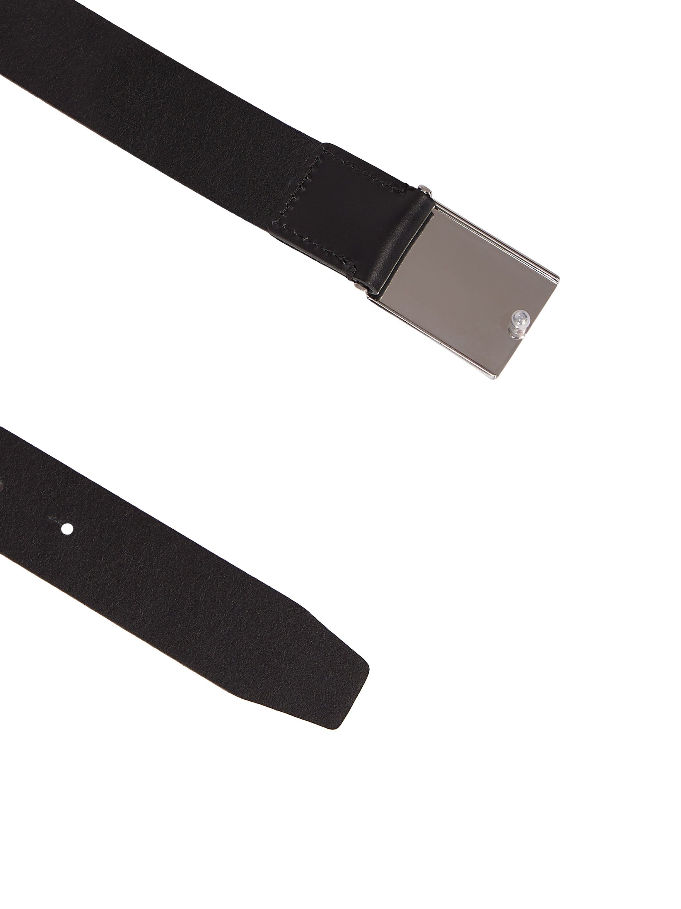 Calvin Klein Leren riem FORMAL PLAQUE BELT 3.5CM