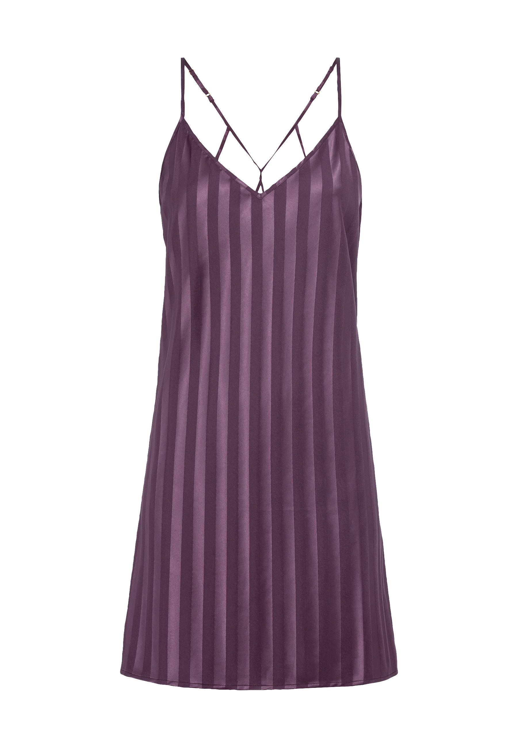 LSCN by LASCANA Negligé in elegant streepdesign (1-delig)