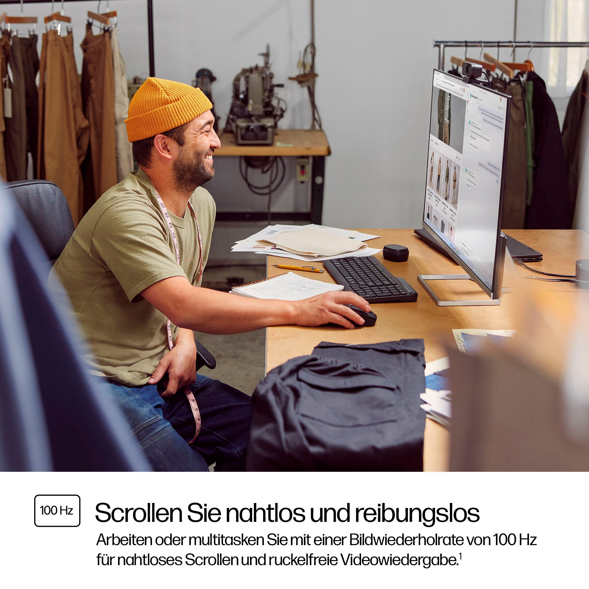 HP Ledscherm 532sf (HSD-0176-K), 80 cm / 32", Full HD