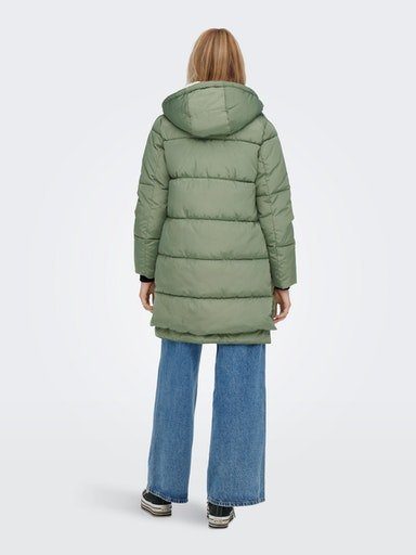 Only Gewatteerde jas ONLNORA LONG PUFFER COAT