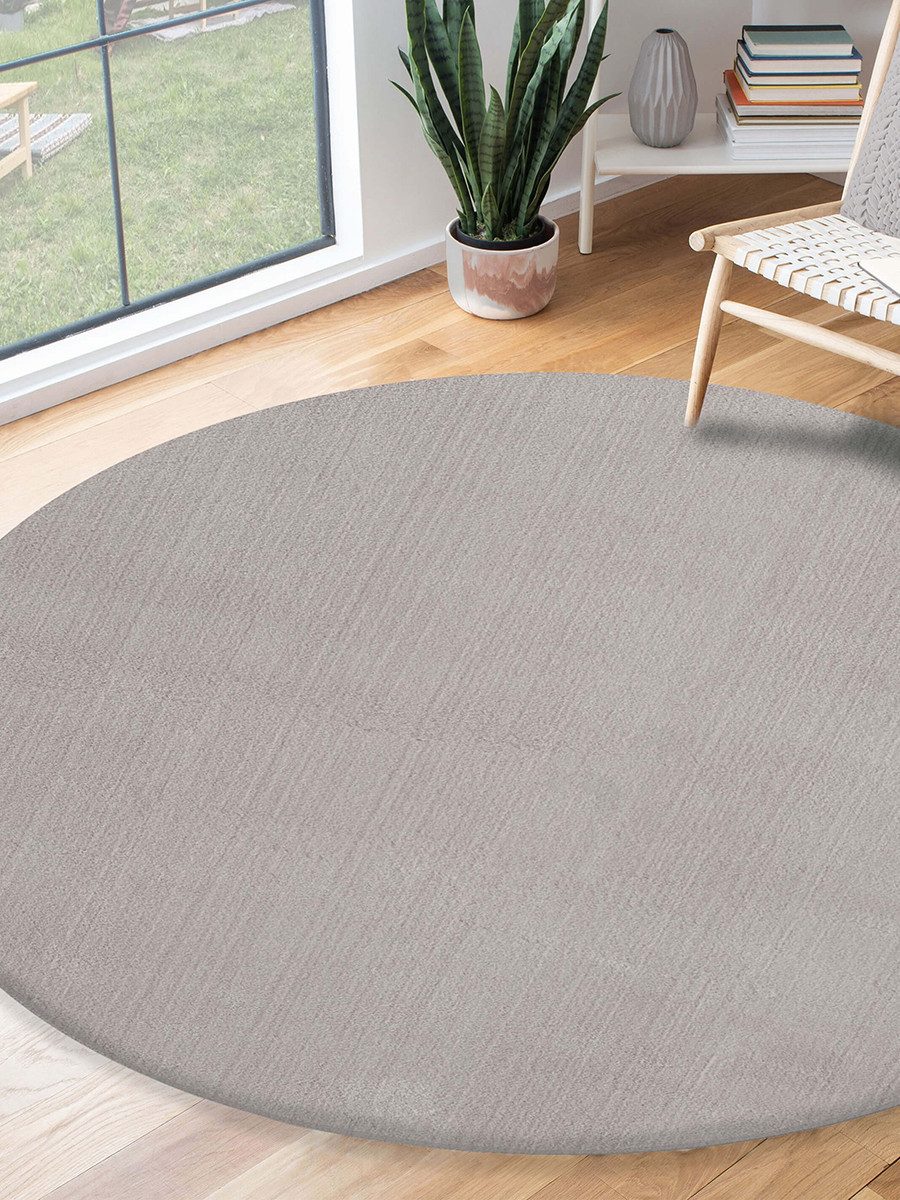 OTTO The carpet Vloerkleed Relax round wasbare woonkamer tapijt modern antislip moderne vloerkleden maat Ø 200 cm x 16 mm geel