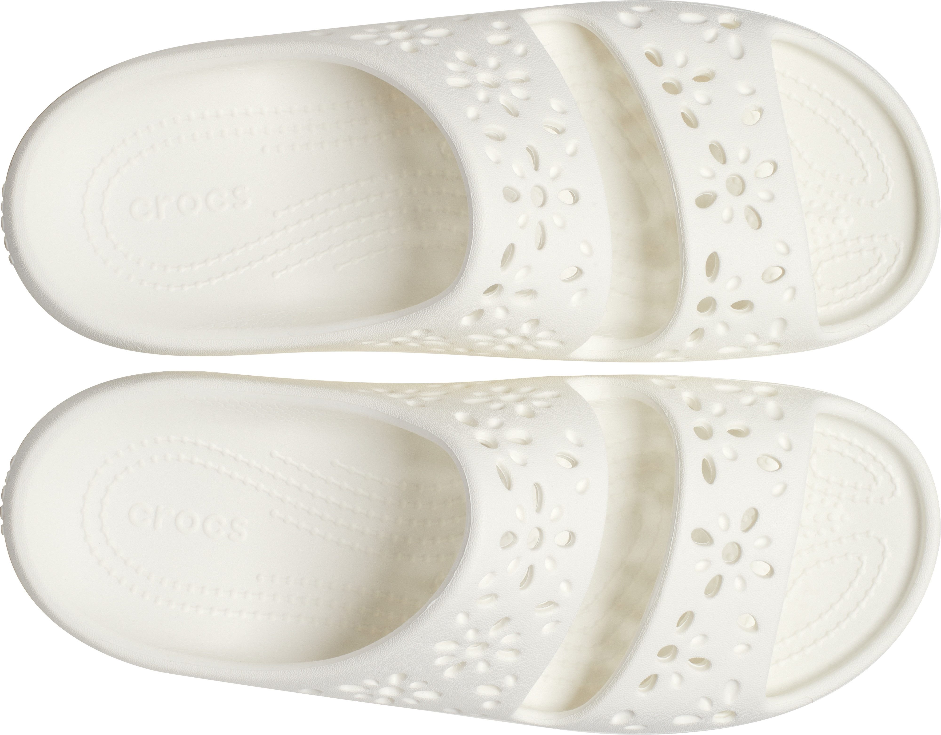 Crocs Badslippers Classic Floral Cut Out Sandal