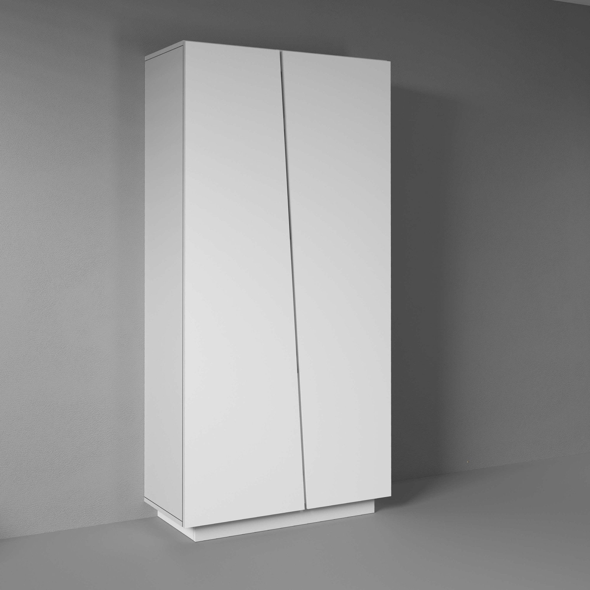 INOSIGN Archiefkast Vega, Multifunctionele kast, Bureaukast, met 2 deuren & verstelbare legplanken, hoogte 86 of 166 cm, made in italy