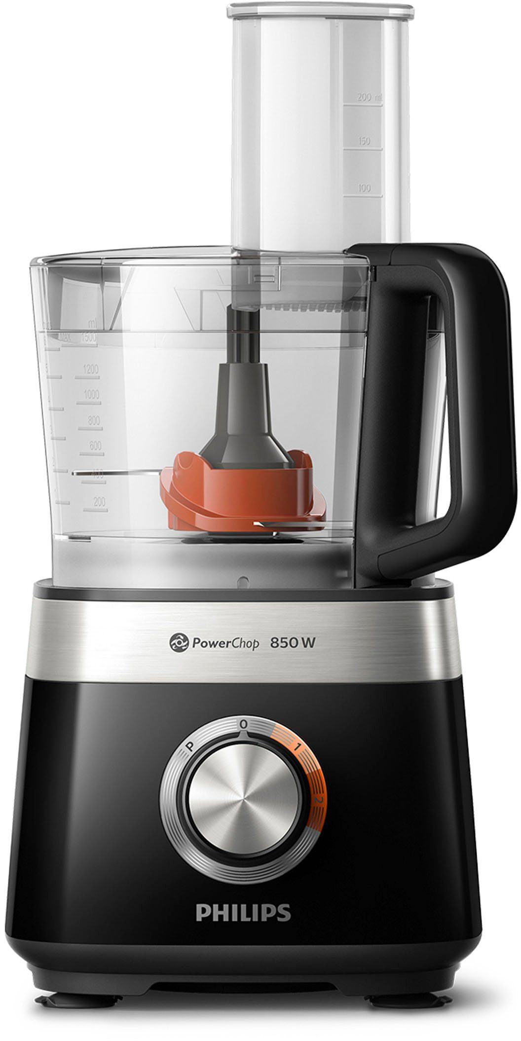 Philips Keukenmachine HR7530/10 Viva Collection 31 functies, inclusief 2-in-1 snijschijf en citruspers opzetstuk