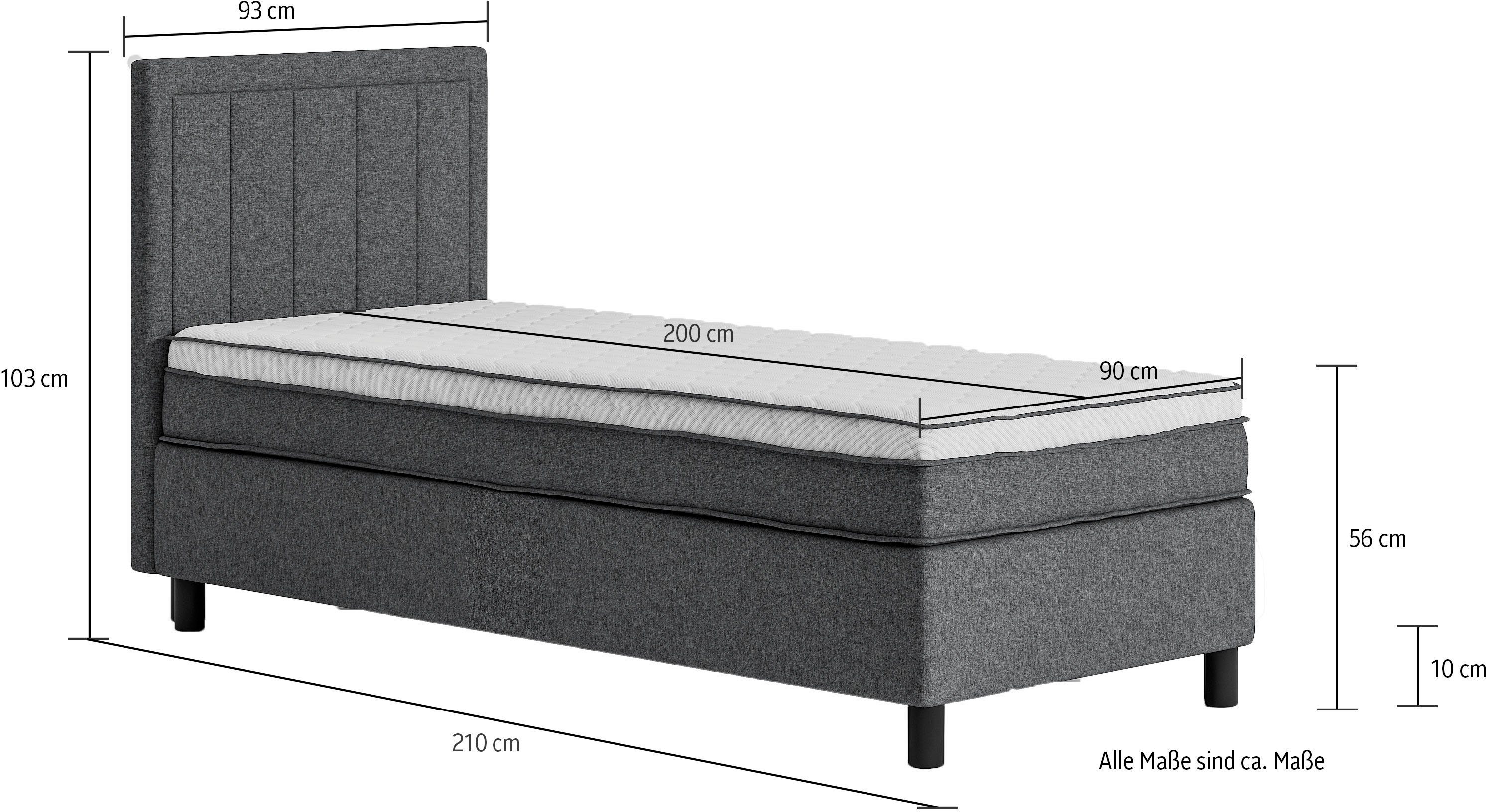 ATLANTIC home collection Boxspring Serenity optioneel met matras