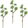 i.ge.a. kunstplant vetplantentak set van 3 groen