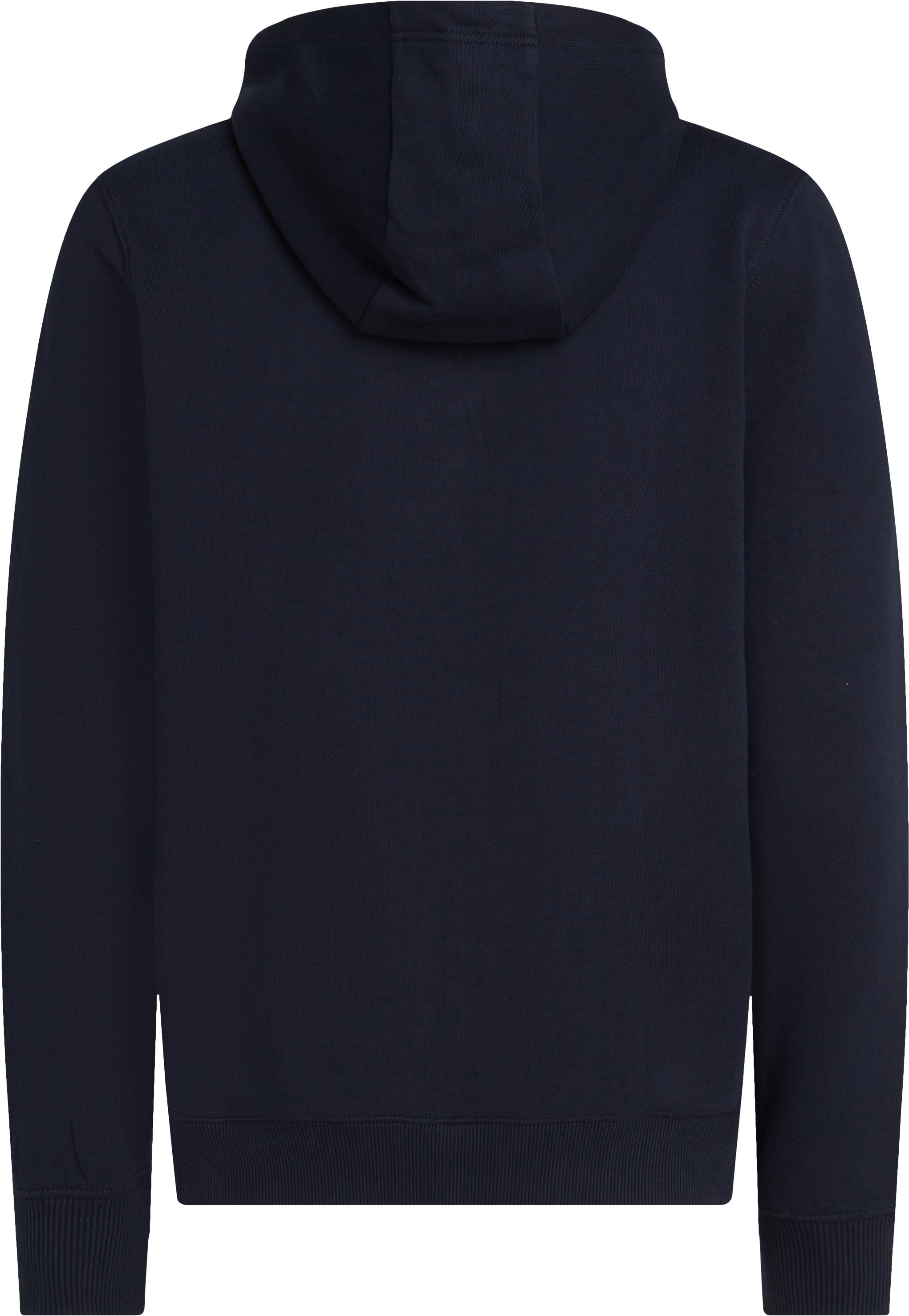 Tommy Hilfiger Capuchonsweatvest BT-HILFIGER STACKED HOODED ZIP-B