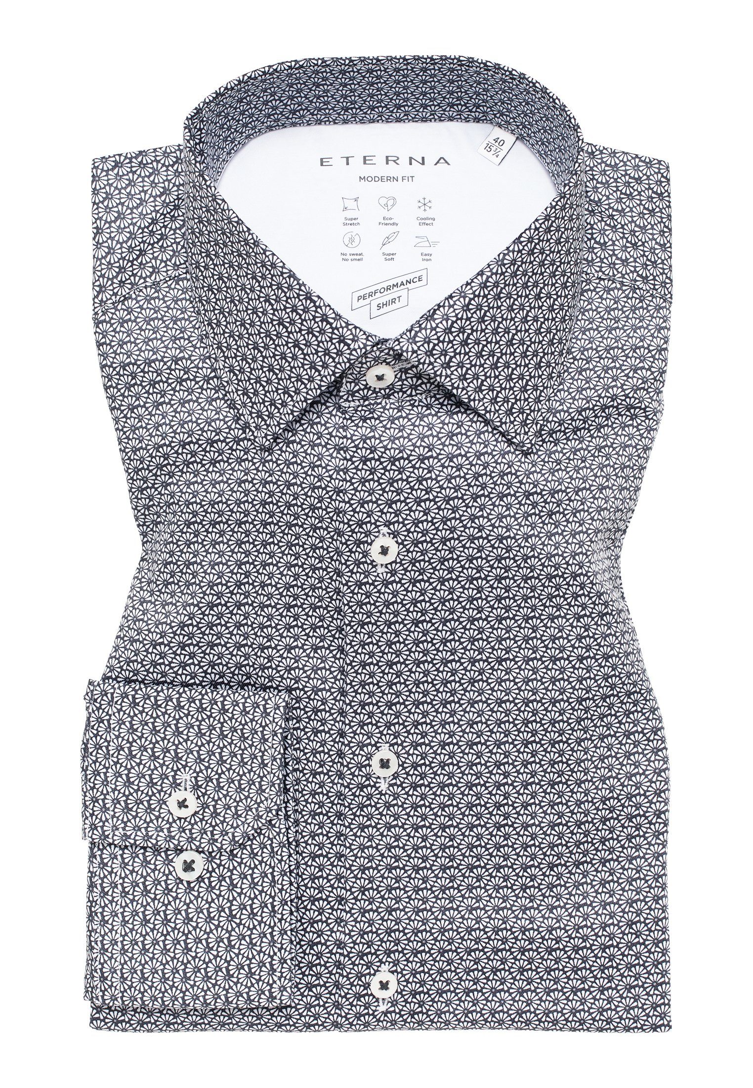 Eterna Overhemd met lange mouwen MODERN FIT