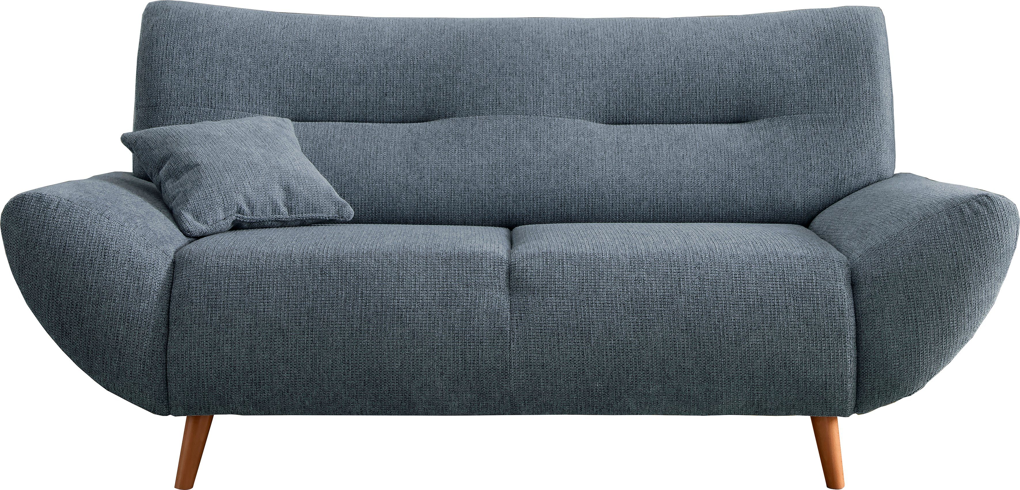 INOSIGN Zithoek Drago elegant en tijdloos, comfortabel, moderne vormtaal leverbaar als fauteuil/hoekbank, diverse stoffen, incl. 2 sierkussens (set, 3-delig)