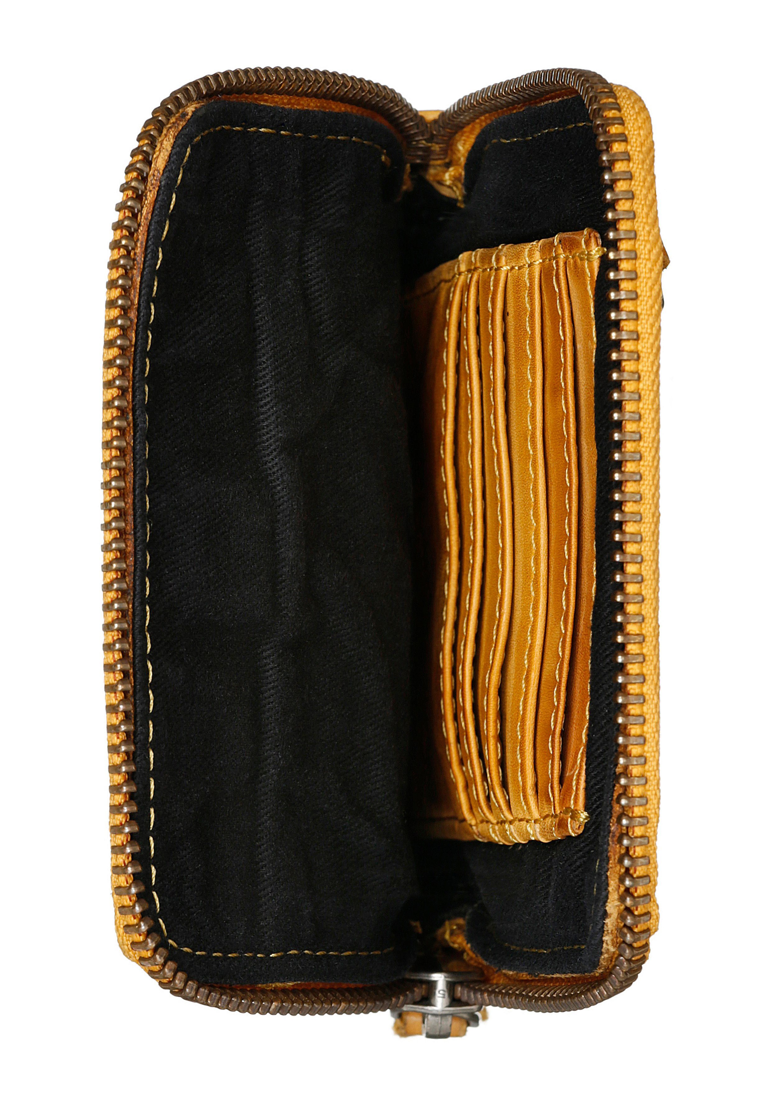 HARBOUR 2nd Mini-bag BENITA van stevig leer met kenmerkende merk-anker-label