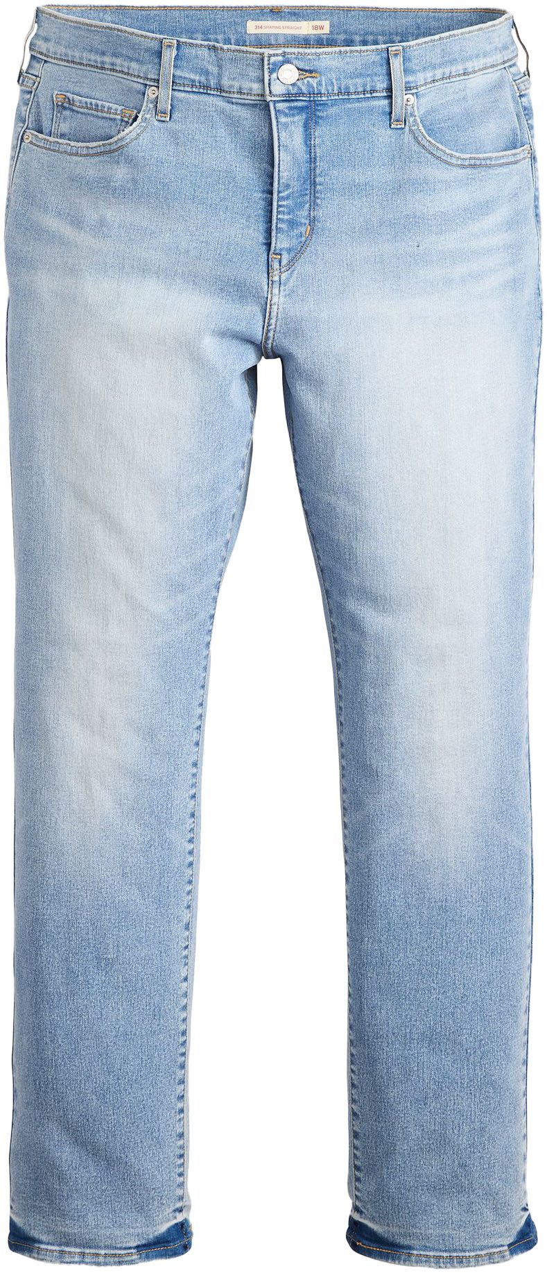 Levi's® Plus 5-pocket jeans 314 PL SHAPING met stretchaandeel
