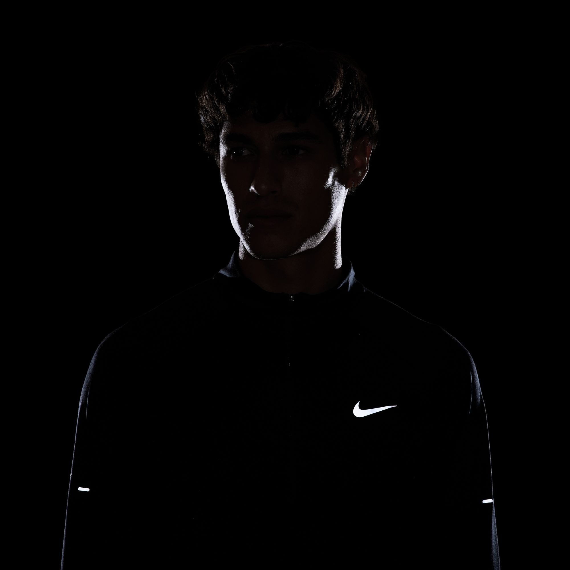 Nike Runningshirt M NK DF STRIDE HZ MIDLAYER