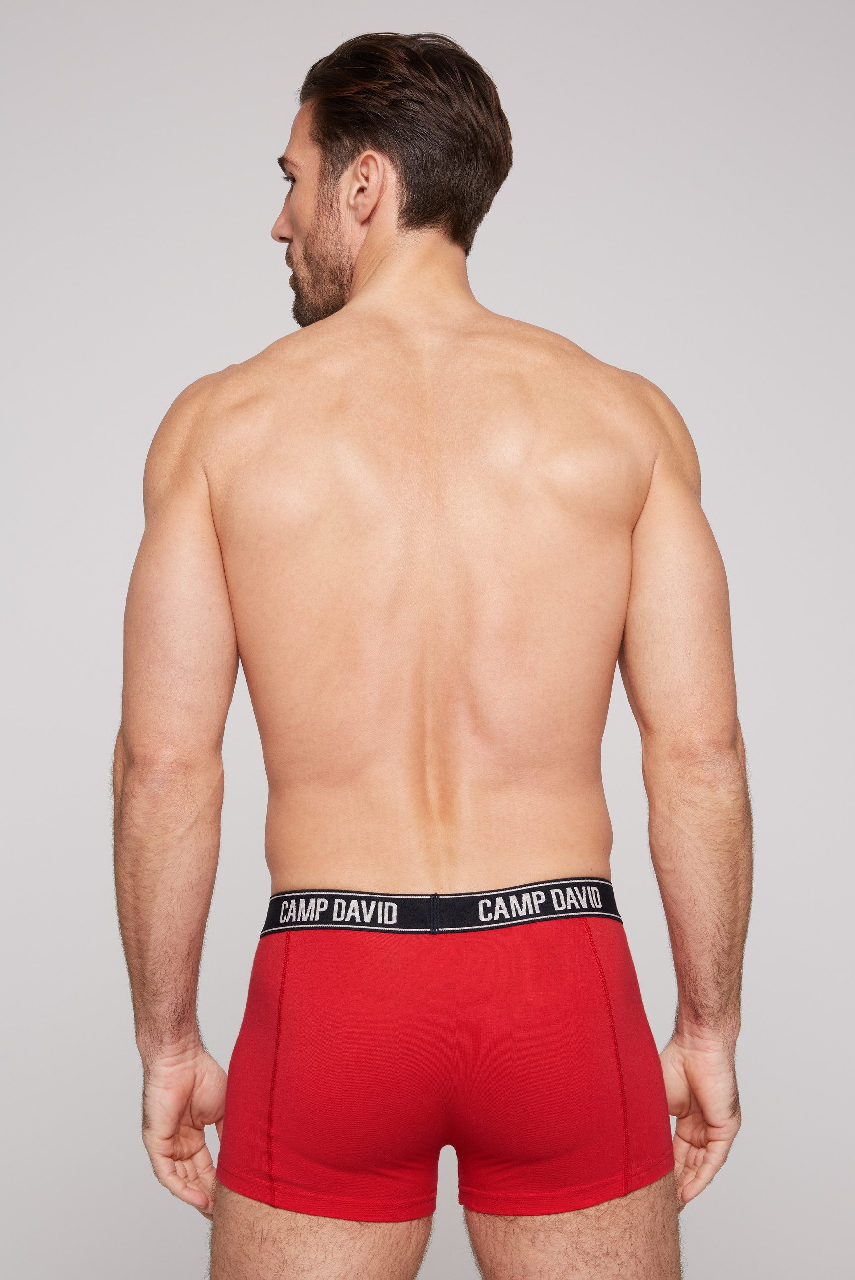 CAMP DAVID Boxershort in 2-pack met logo-band (set, 2 stuks)