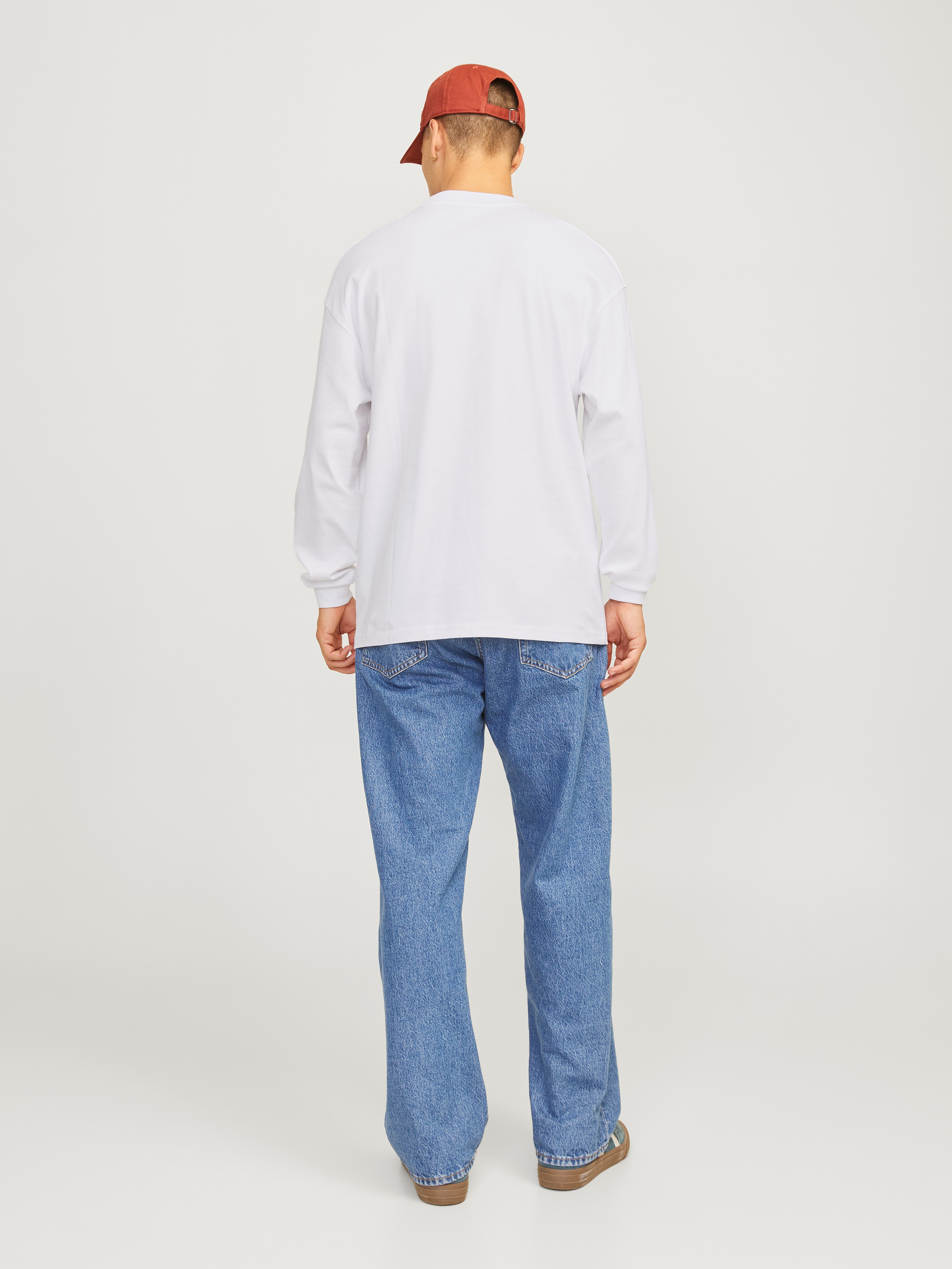 Jack & Jones Shirt met lange mouwen JJEURBAN EDGE TEE LS O-NECK NOOS