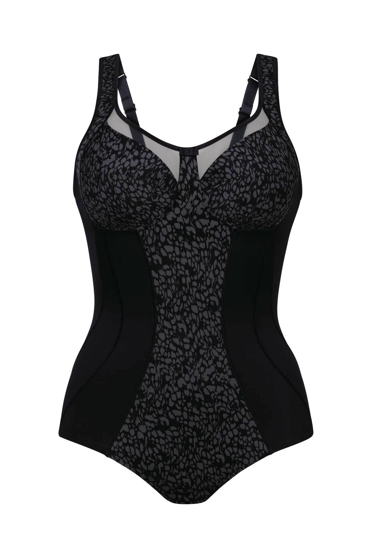 Anita Comfort Lijfje Clara Art In luipaard-look, figuuraccentuerend, slankmakend, vormend