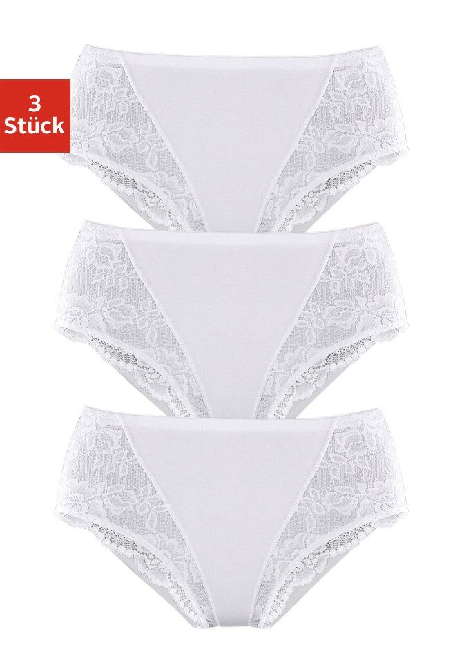 Petite fleur Modellerende slip elastische katoenkwaliteit (3 stuks)