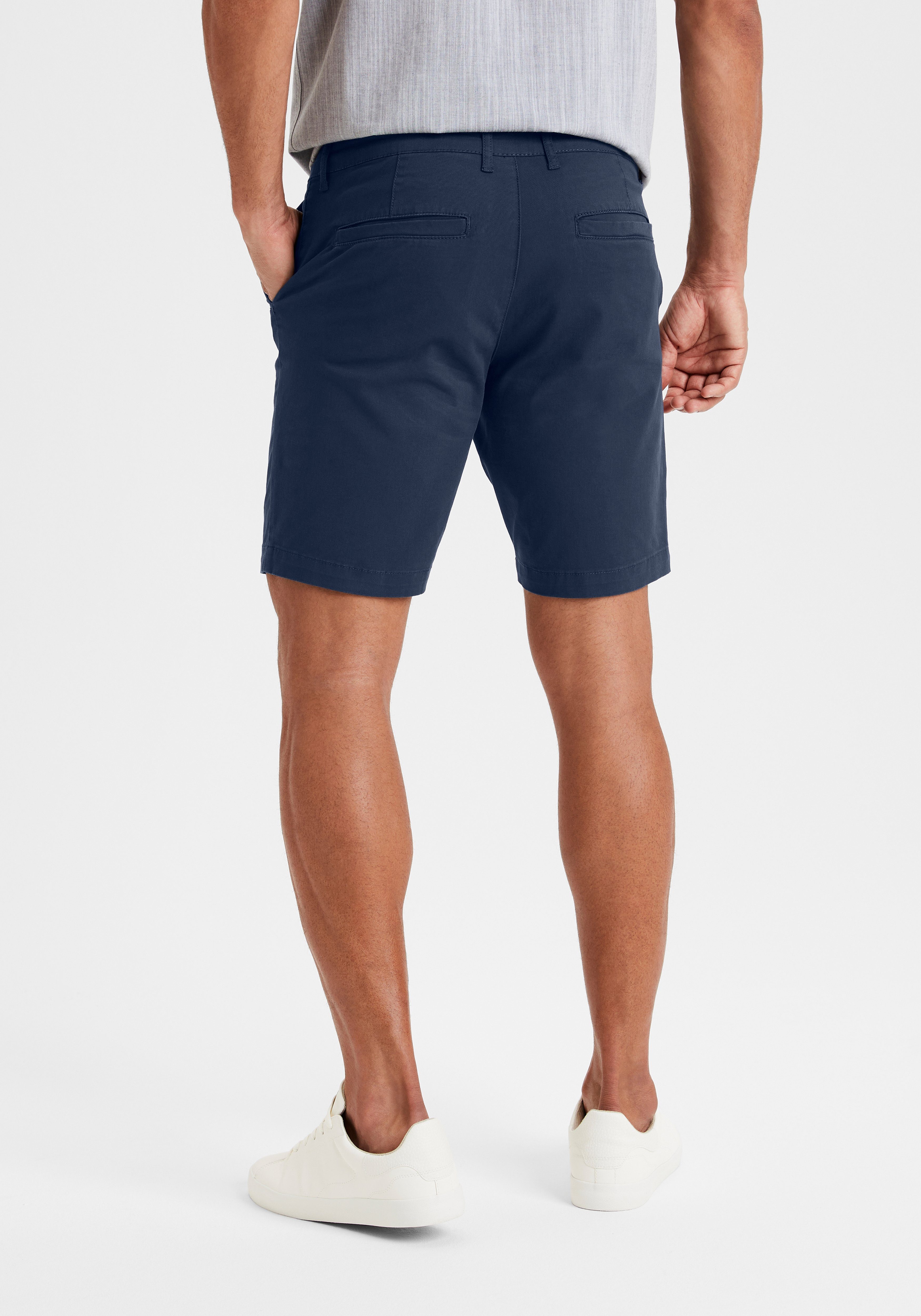 H.I.S Chino-short Regular fit Shorts van elastische katoenkwaliteit