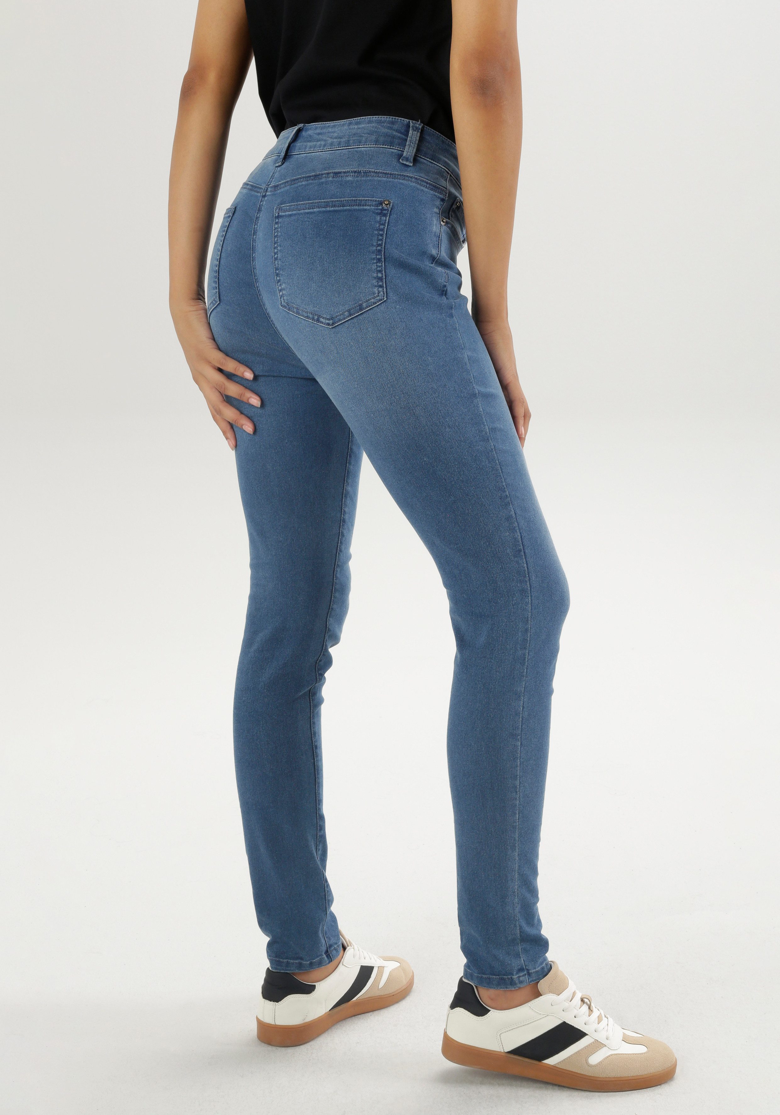 Aniston SELECTED Skinny fit jeans normal waist