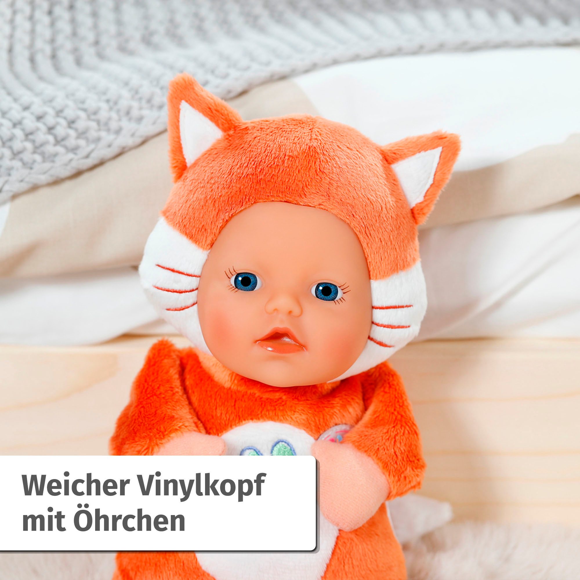 Baby Born Babypop Voor baby vos, 26 cm