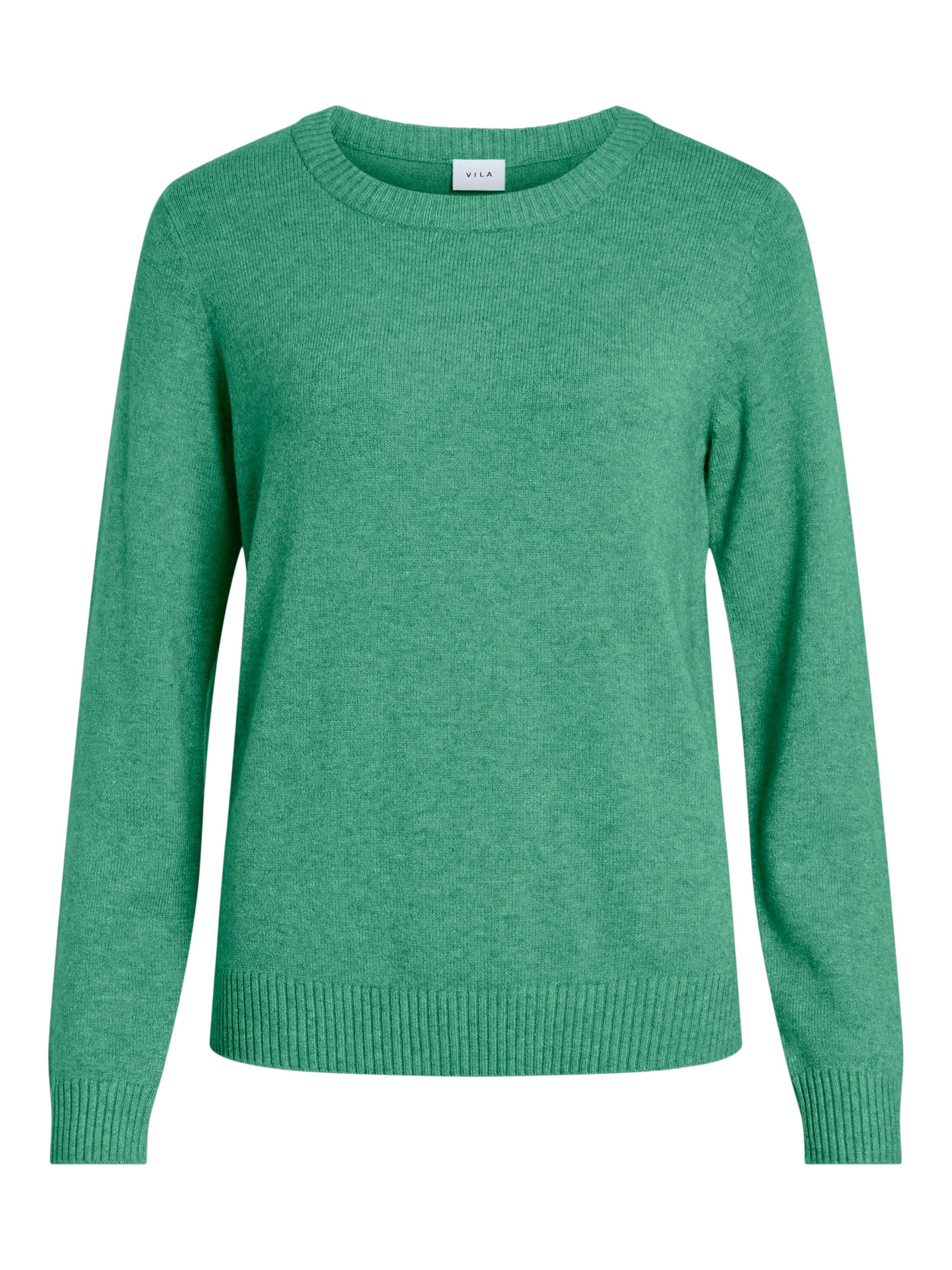 Vila Trui met ronde hals VIRIL O-NECK L/S KNIT TOP - NOOS