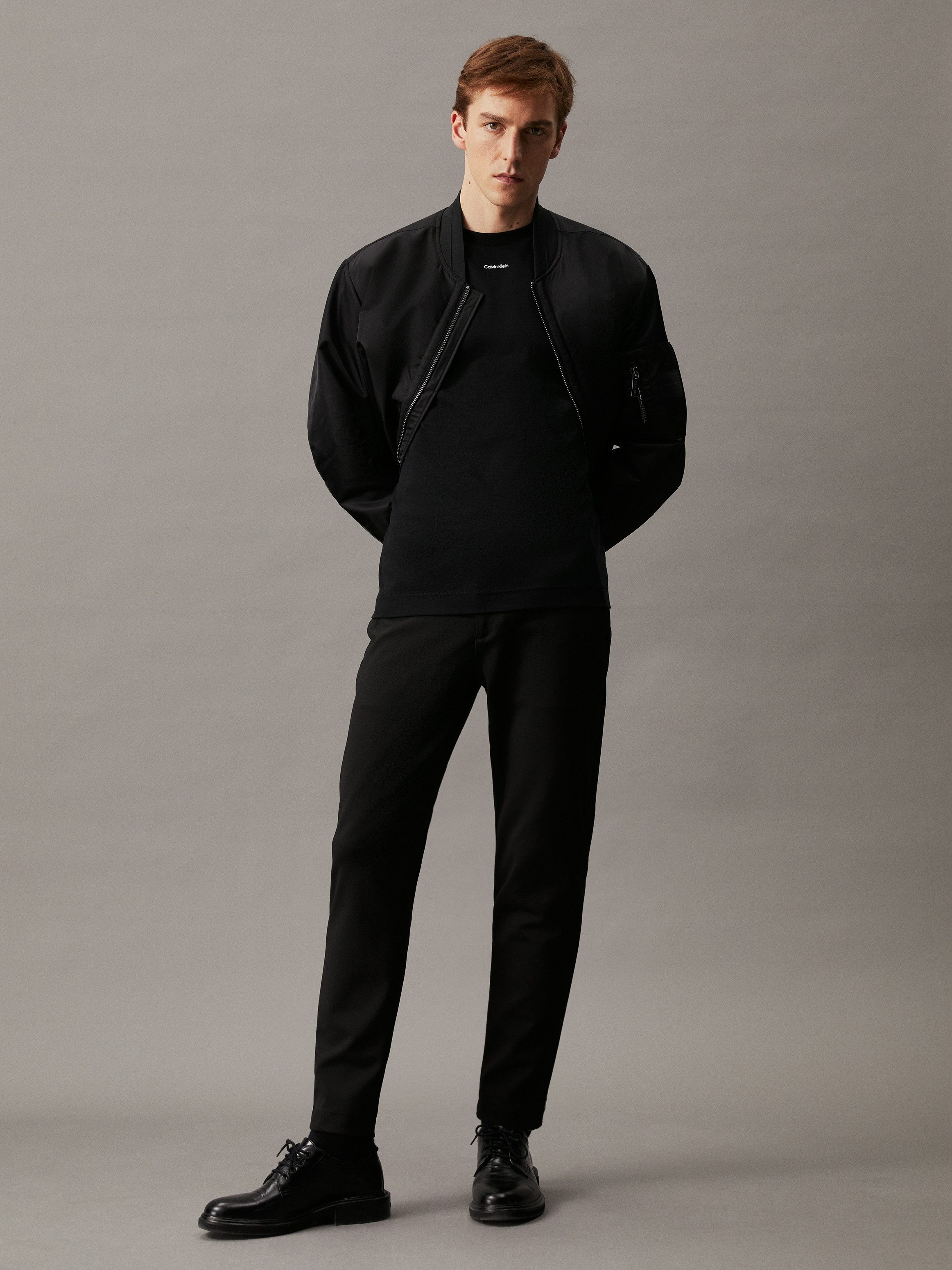 Calvin Klein T-shirt NANO LOGO INTERLOCK T-SHIRT