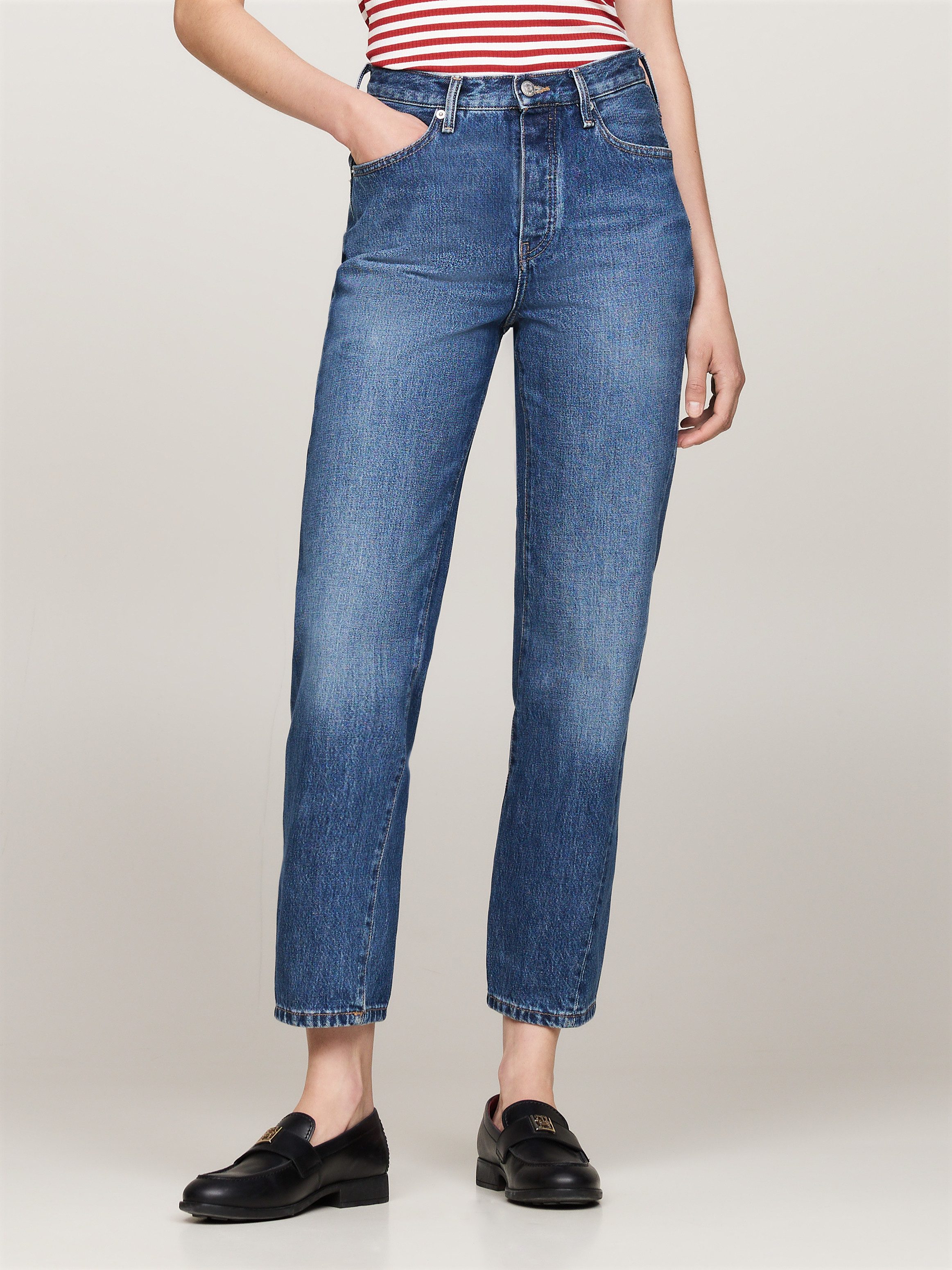 Tommy Hilfiger Straight jeans CLASSIC STRAIGHT HW A TWIST BETH