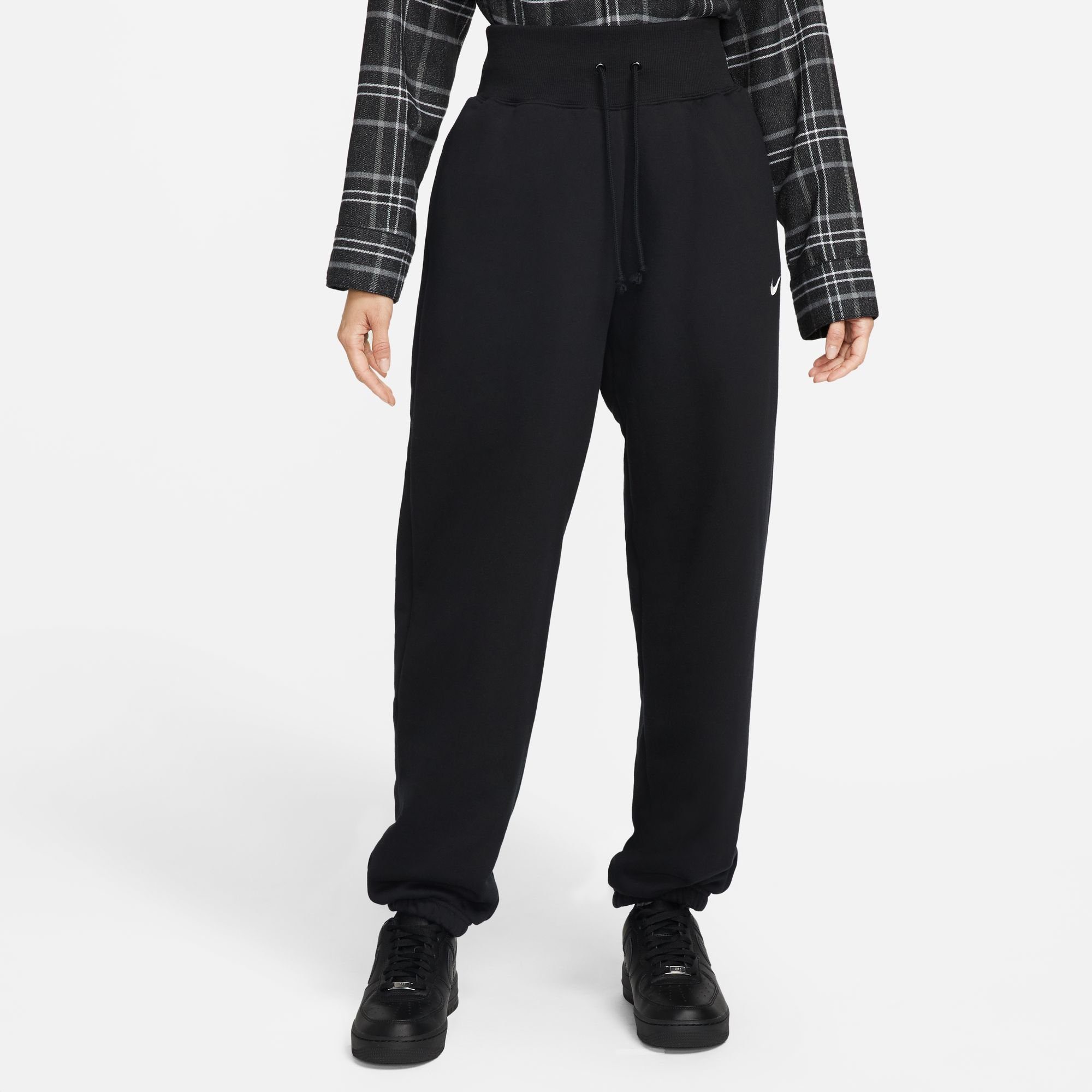 Nike Sportswear Joggingbroek PHOENIX FLEECE WOMEN'S HIGH-WAISTED OVERSIZED SWEATPANTS