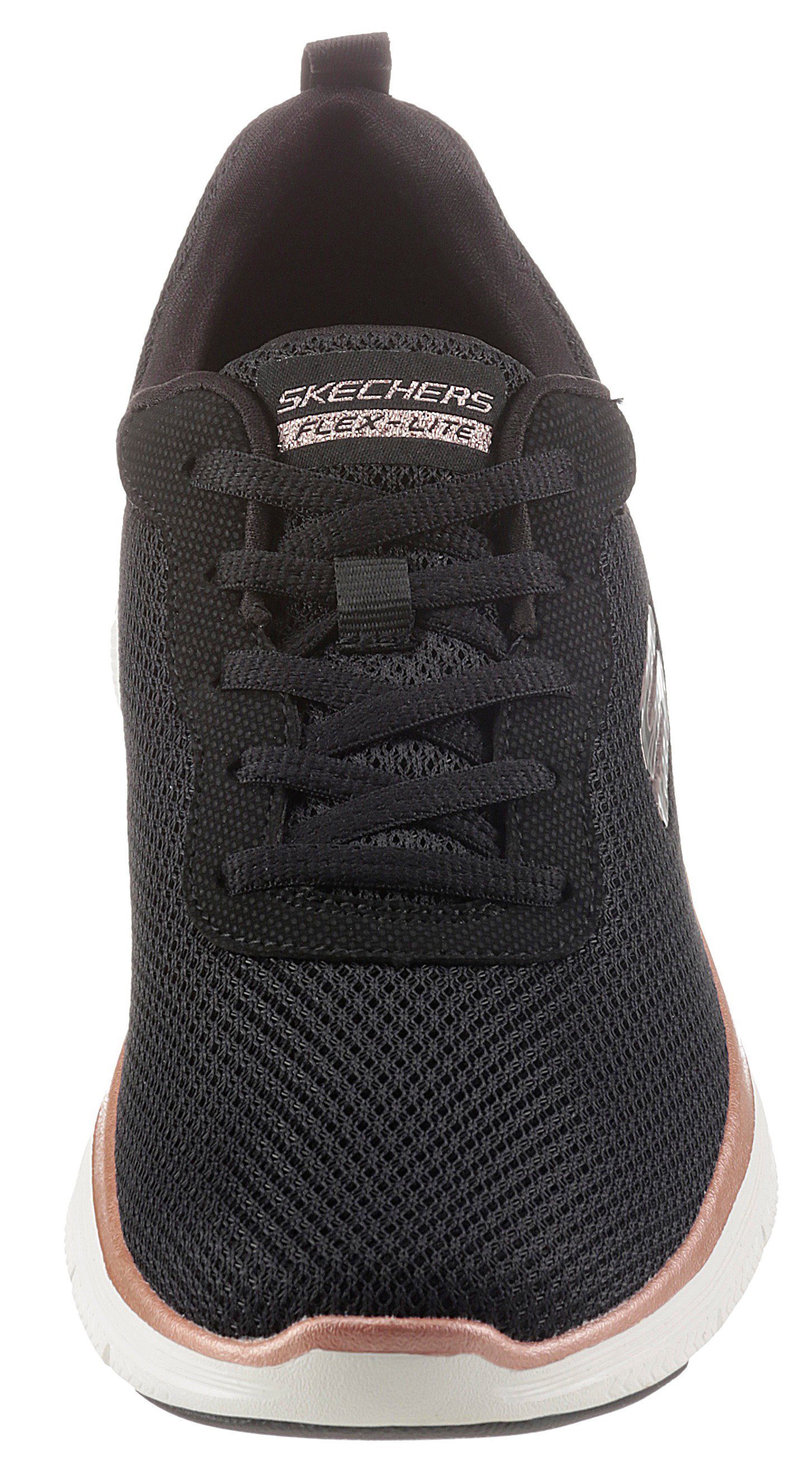 Skechers Sneakers FLEX APPEAL 4.0 BRILLINAT VIEW Vrijetijdsschoen, lage schoen, veterschoen met Air Cooled Memory Foam